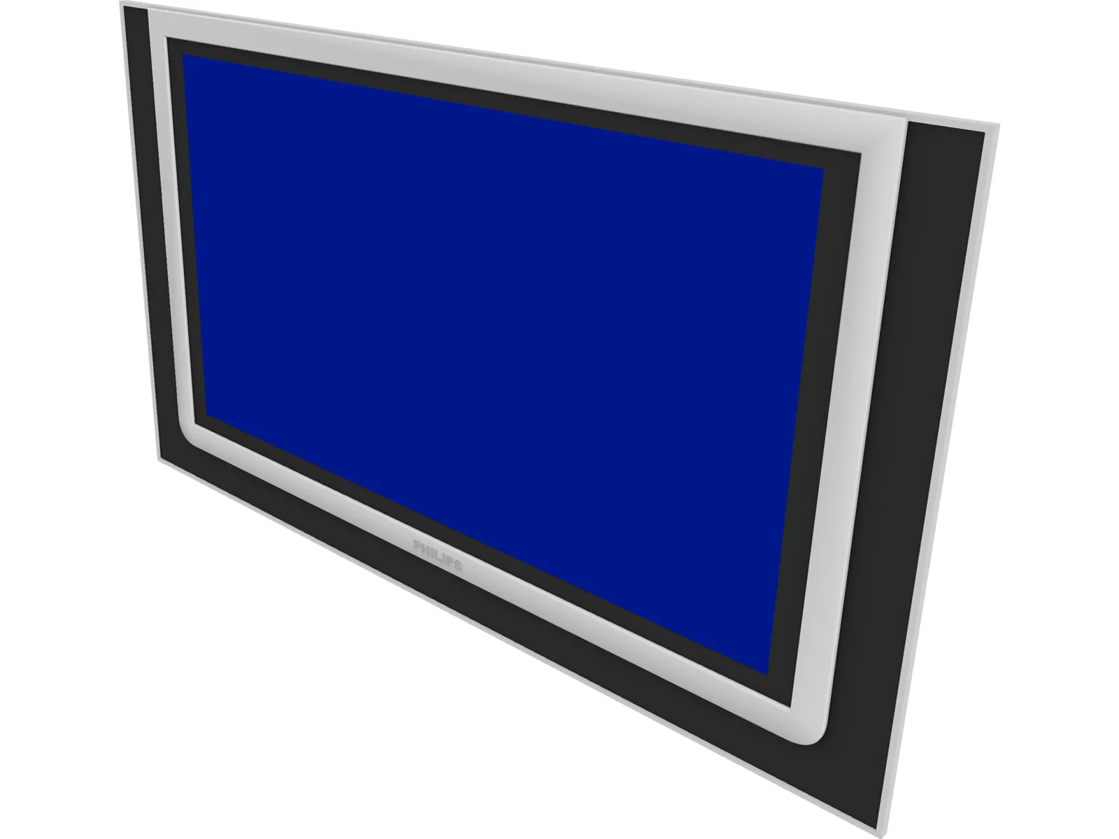 Philips TV 3D Model main preview