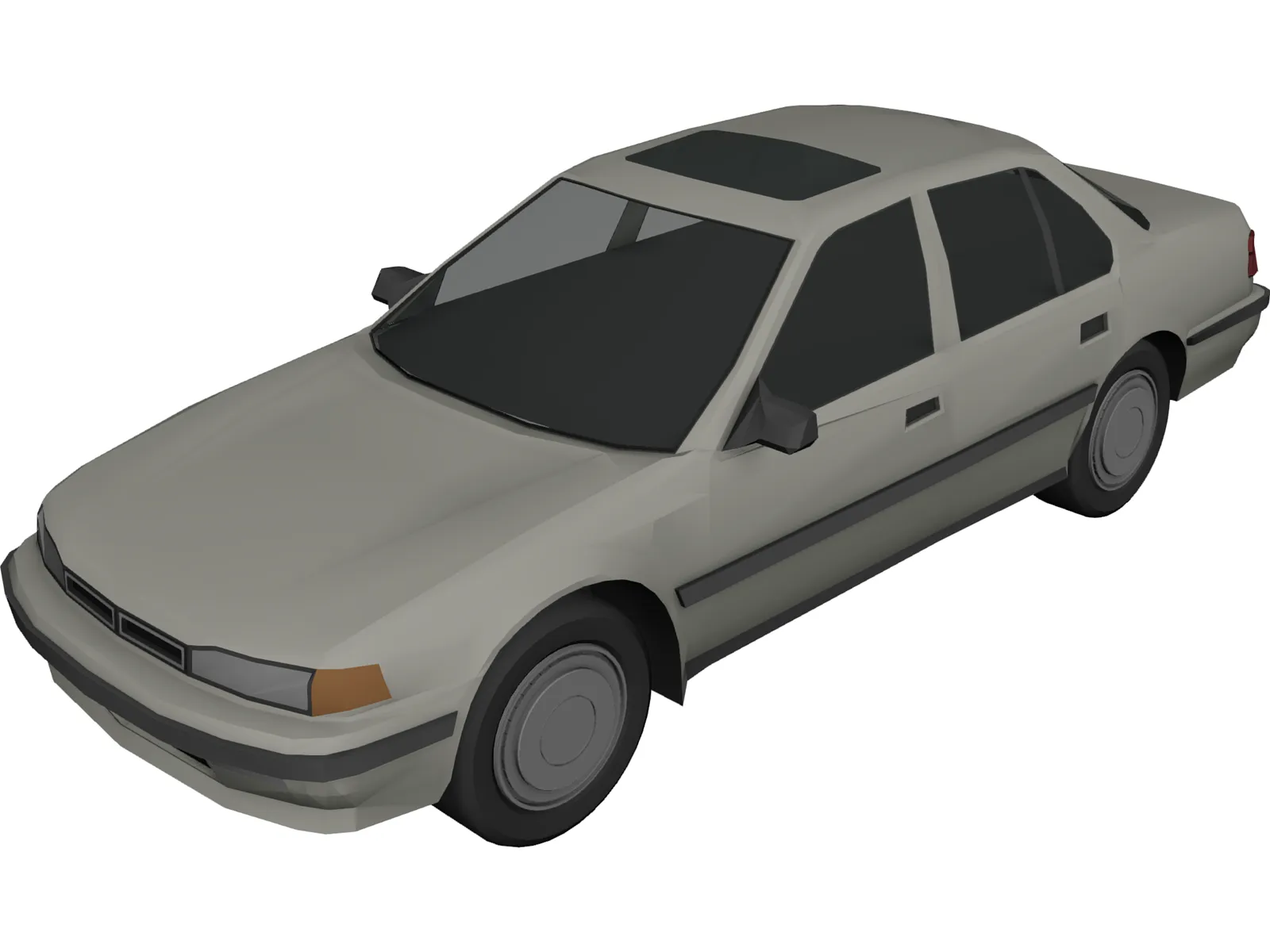 Honda Accord 3D Model main preview