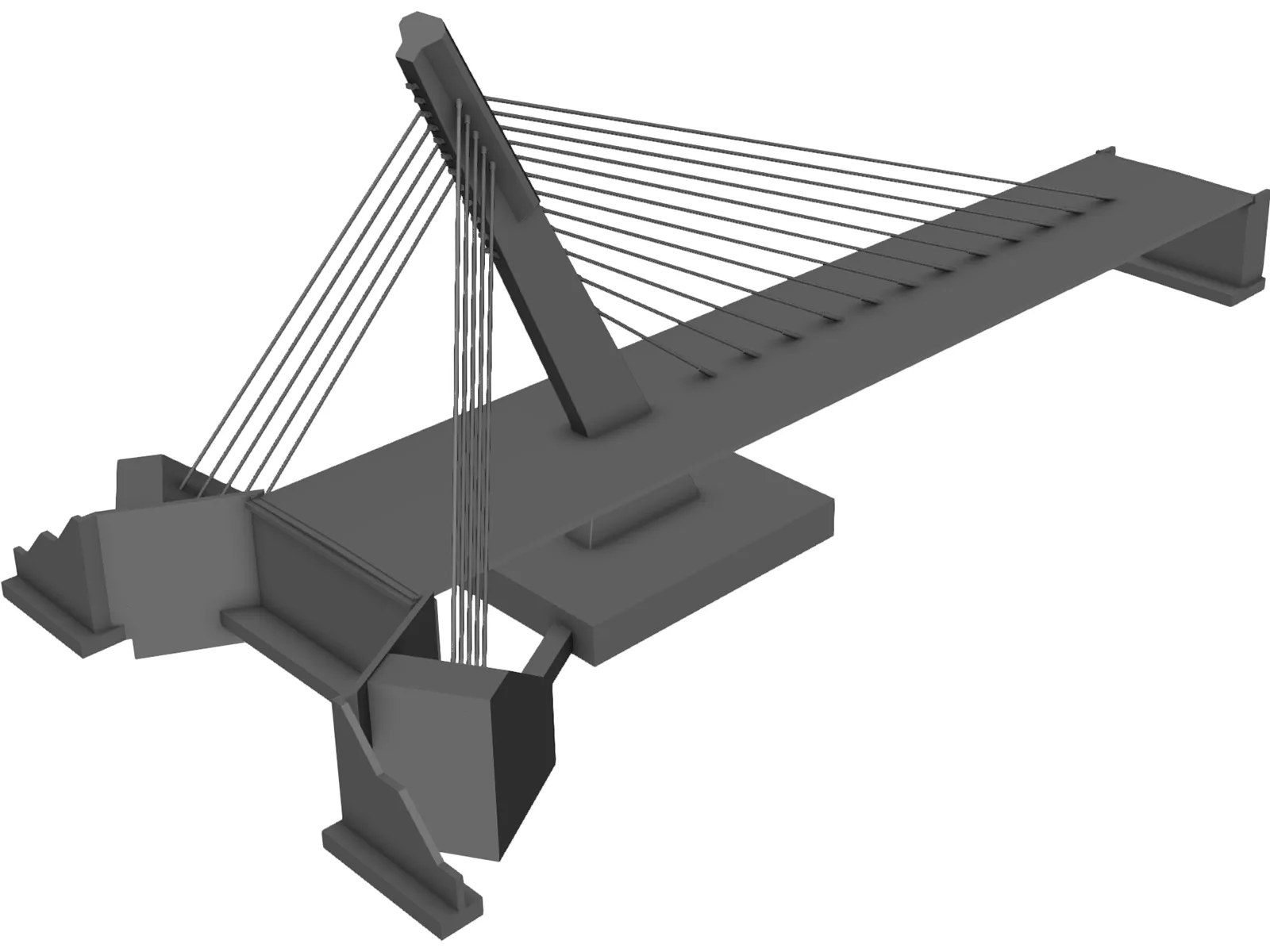 Bridge 3D Model main preview