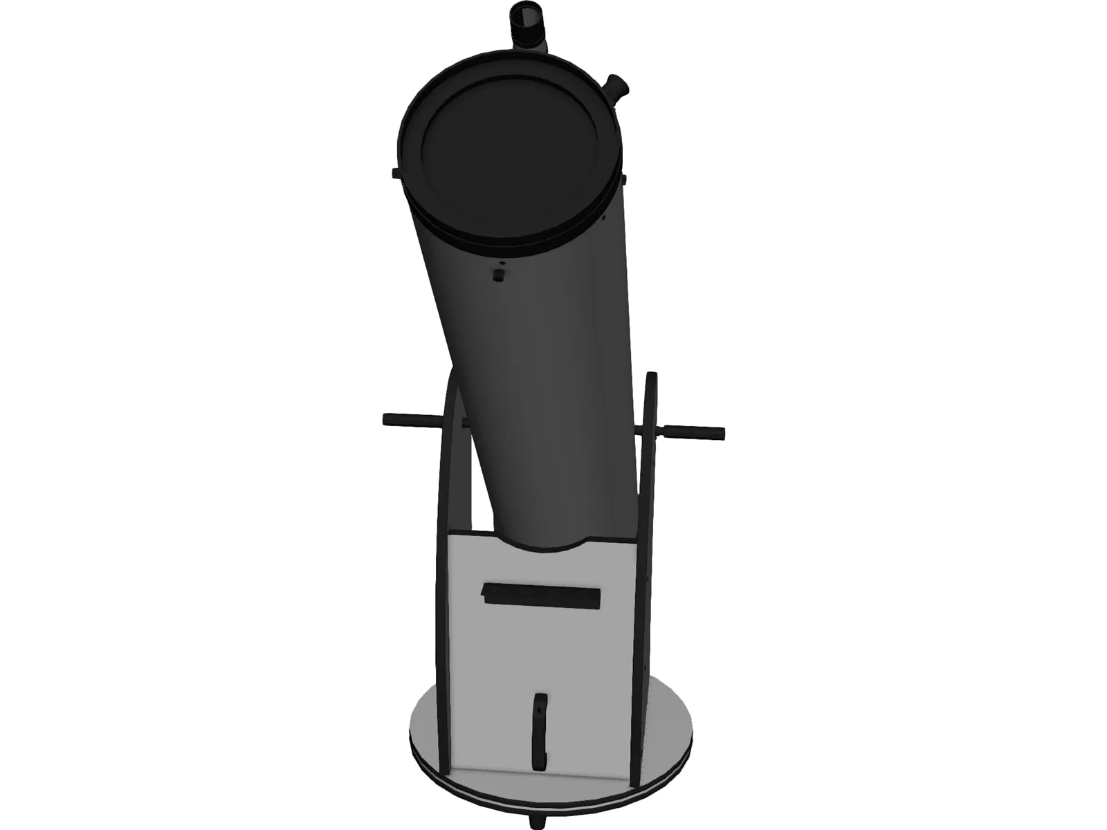 Telescope SkyWatcher Dobsonian 3D Model main preview