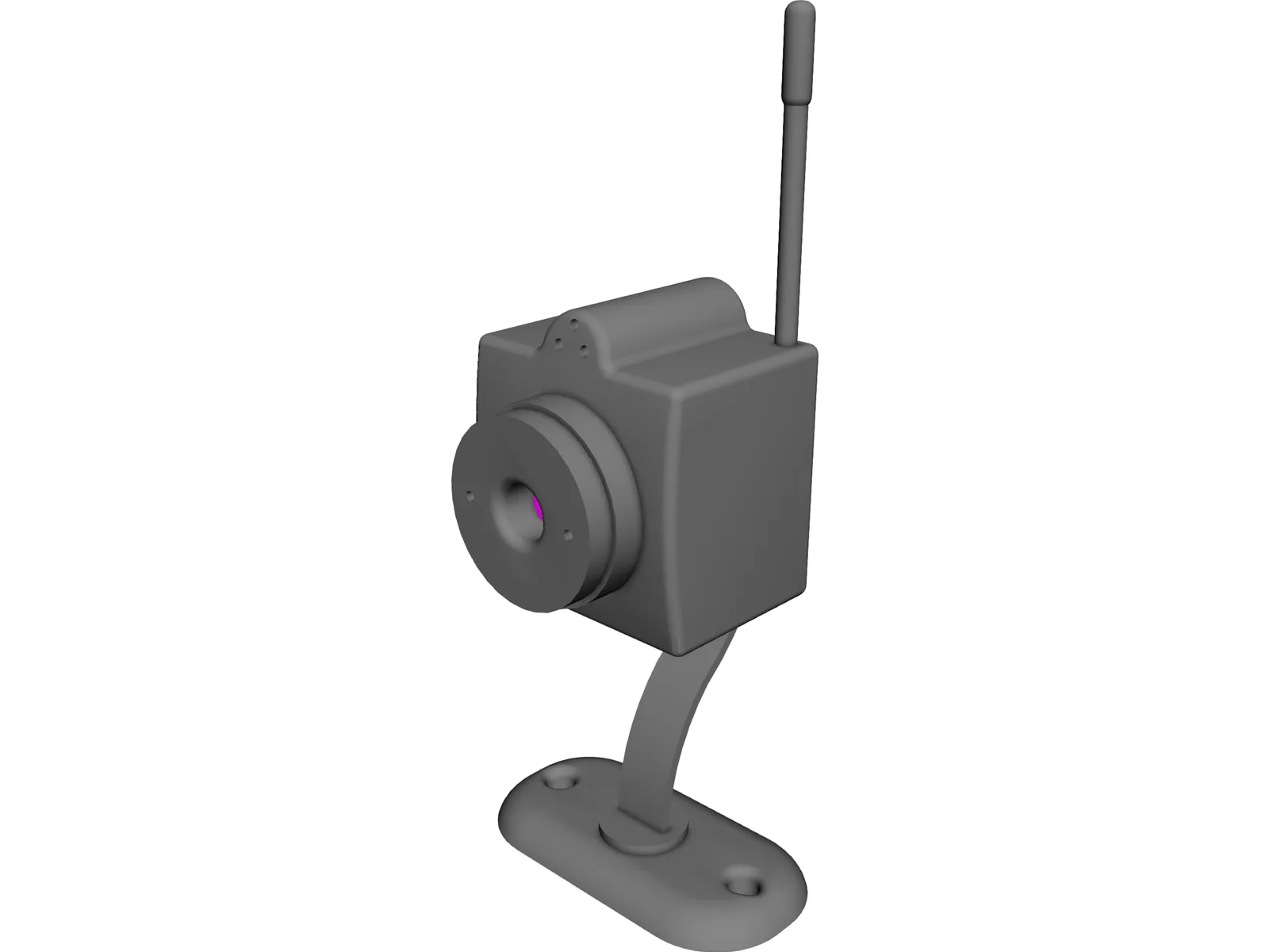 Micro Camera 3D Model main preview