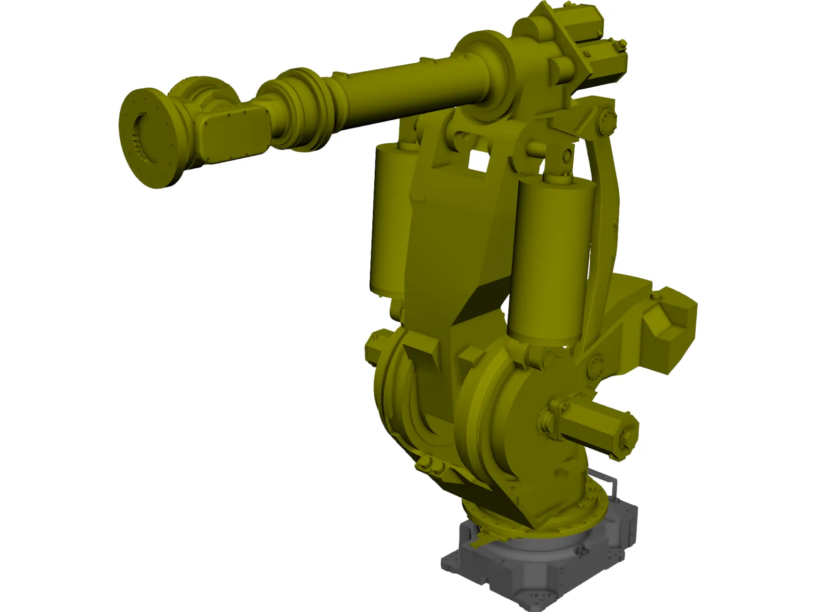 Fanuc M900IA600 Robot Arm 3D Model main preview