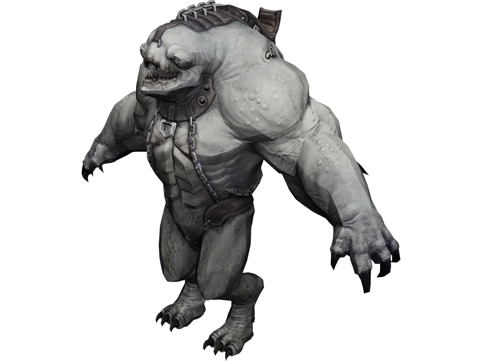 Saddle Beast 3D Model main preview
