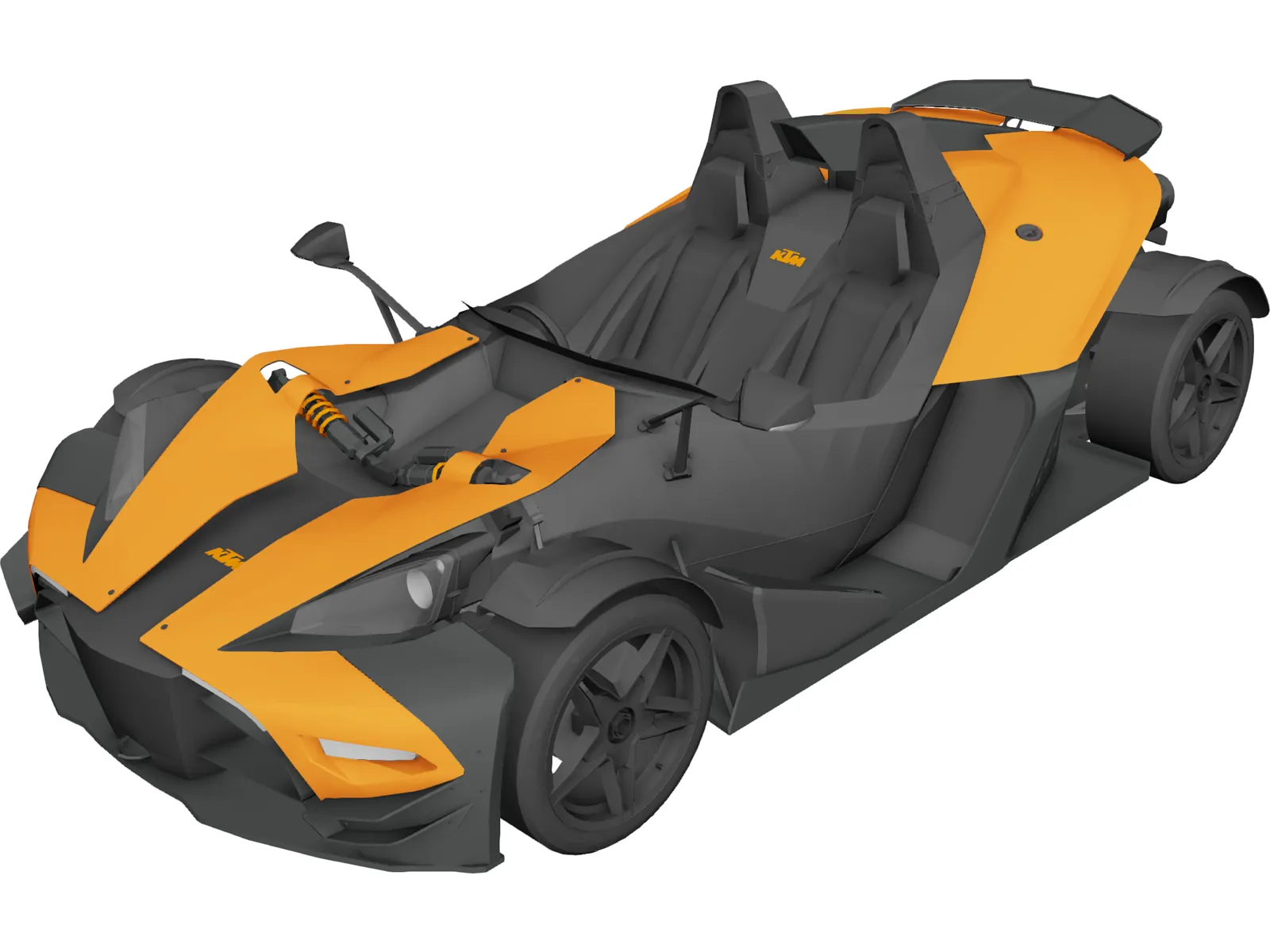 KTM X-Bow R (2011) 3D Model main preview