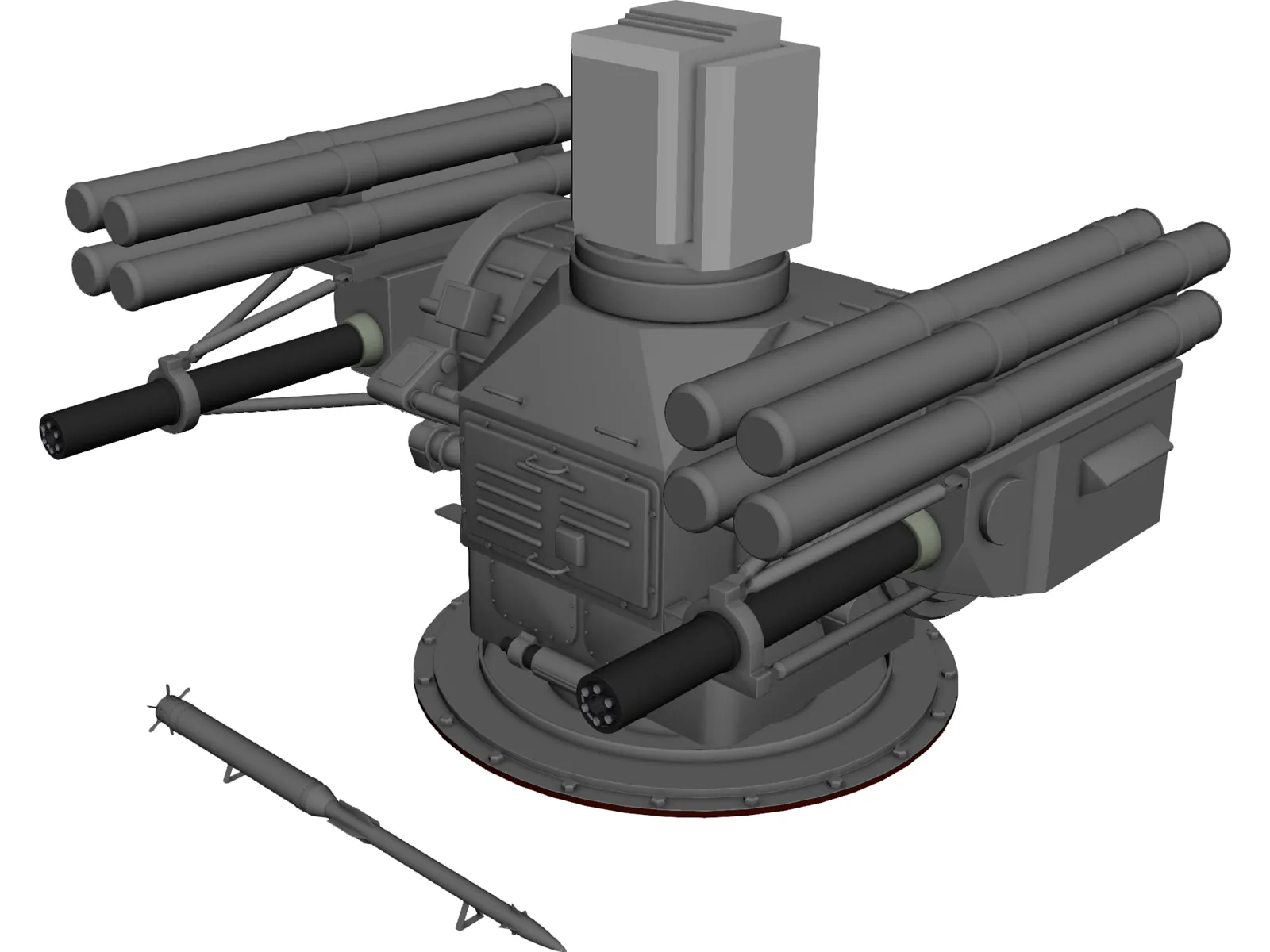 Palma Air Defense System 3D Model main preview