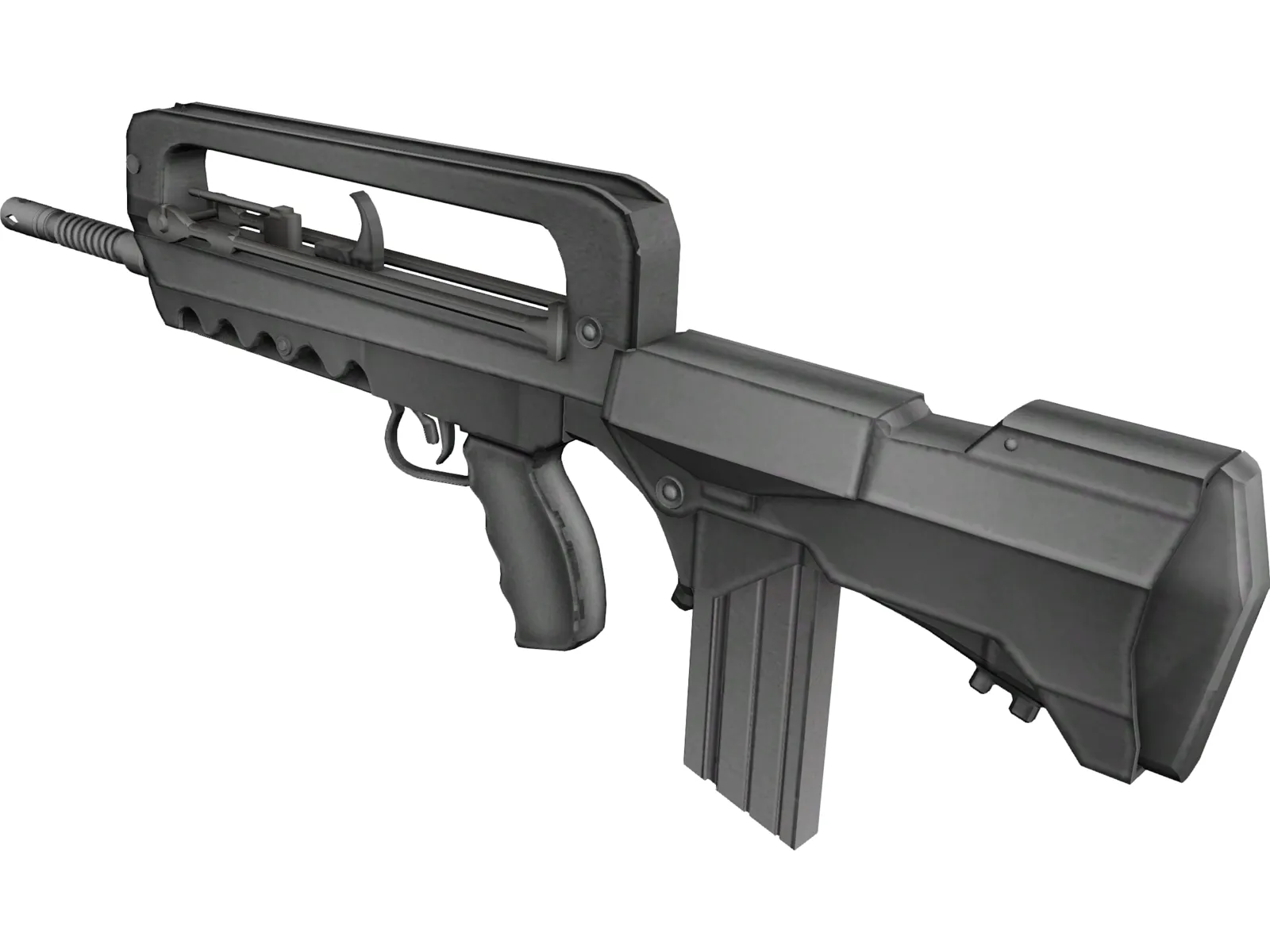 Famas 3D Model main preview