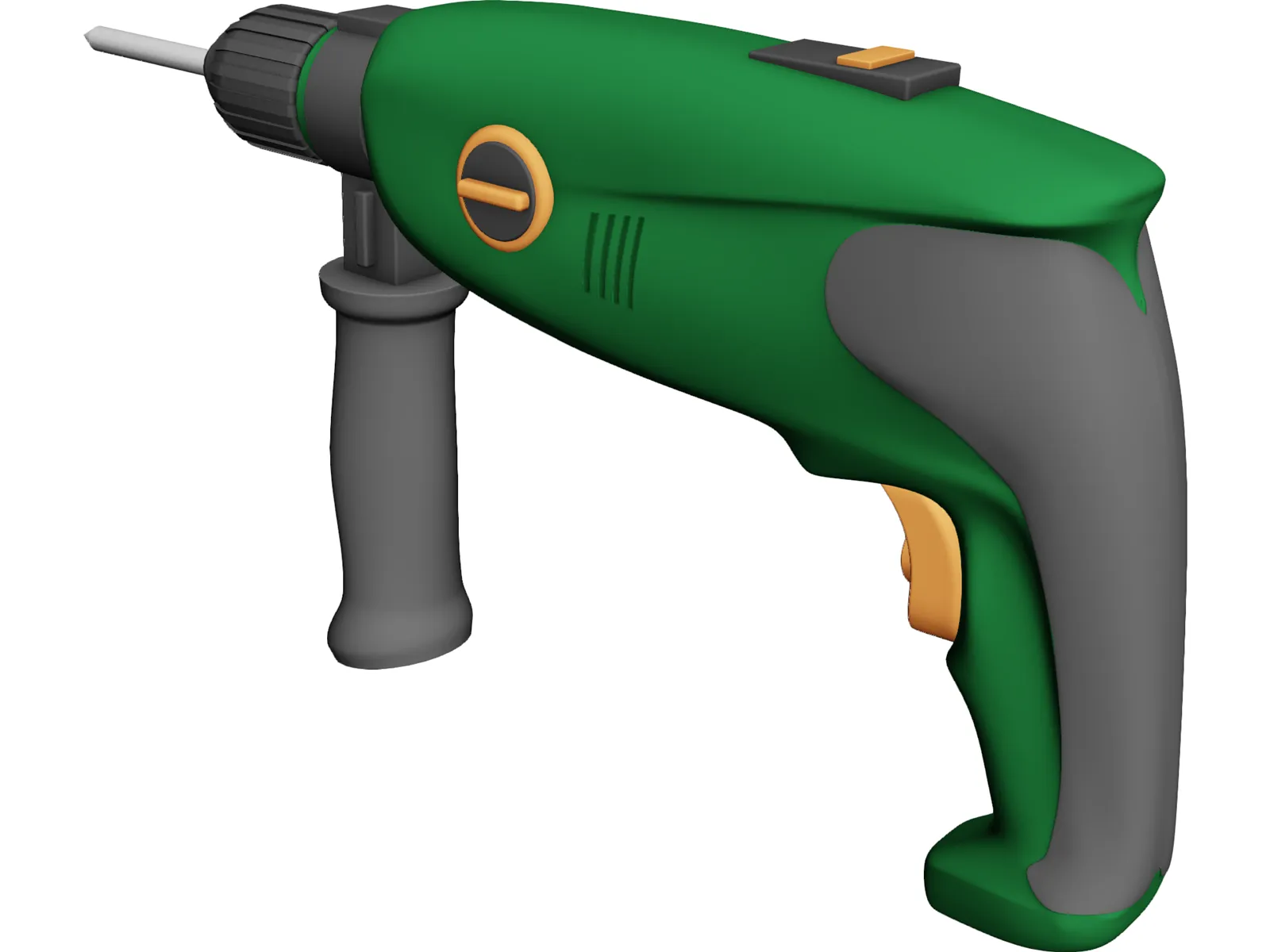 Drill 3D Model main preview
