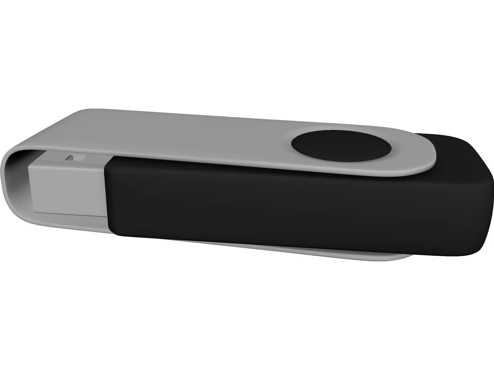USB Flash Drive 3D Model main preview