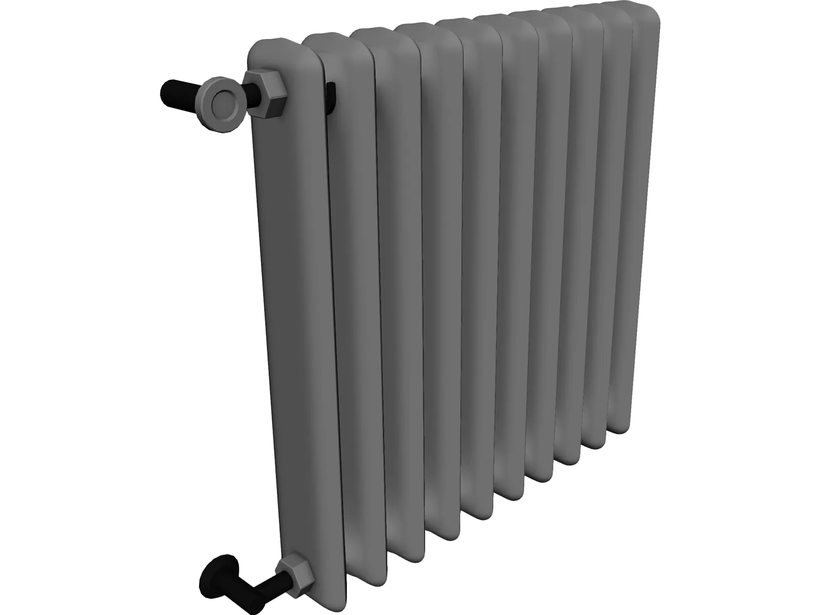 Radiator Interior House 3D Model main preview