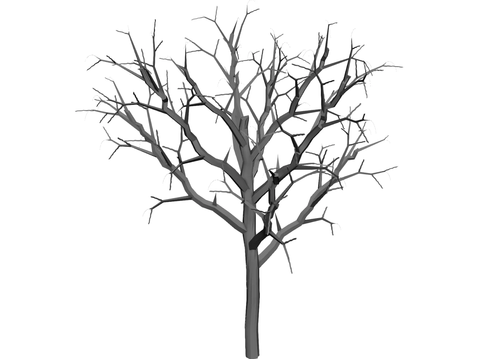 Dead Tree 3D Model main preview