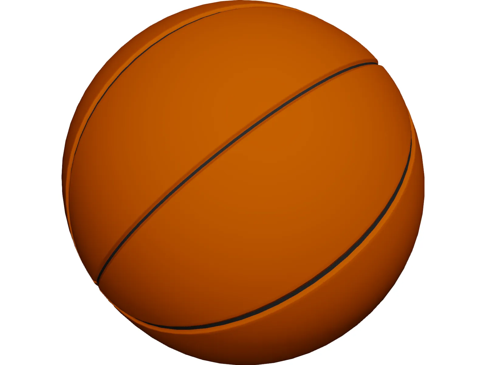 Basketball 3D Model main preview