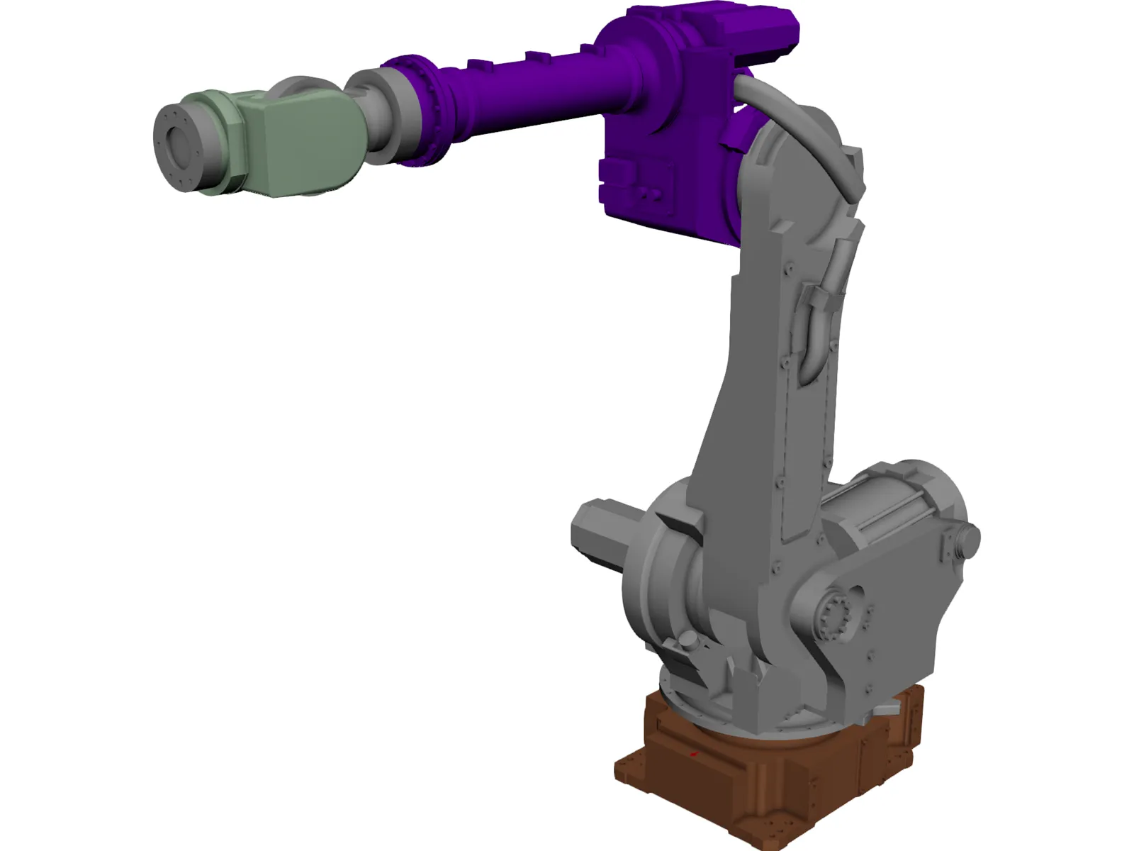 Fanuc 430 Robot 3D Model main preview