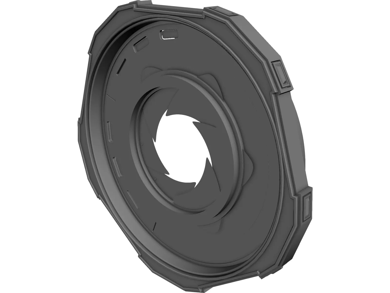 Shutter 3D Model main preview