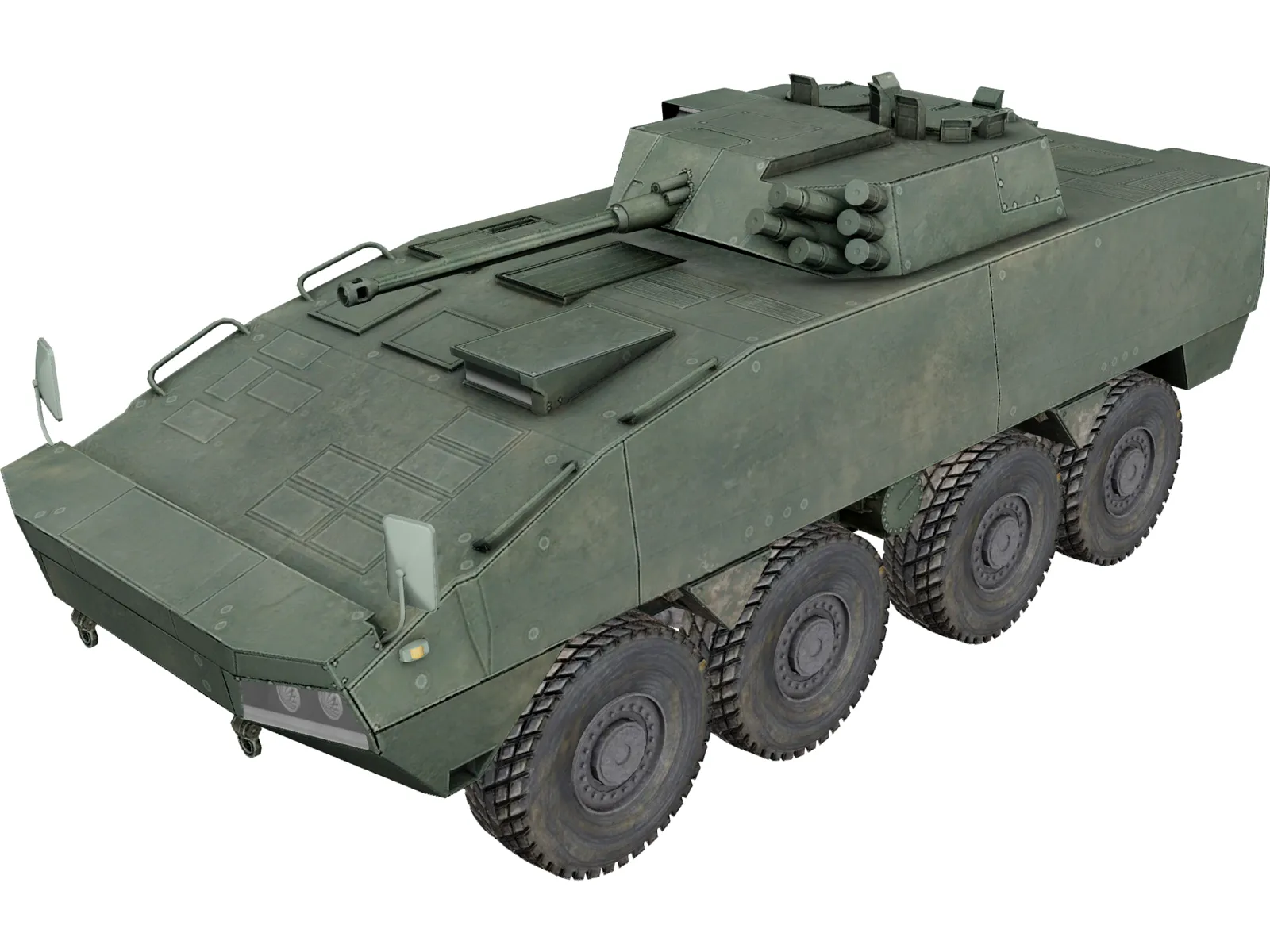 KTO Rosomak 3D Model main preview