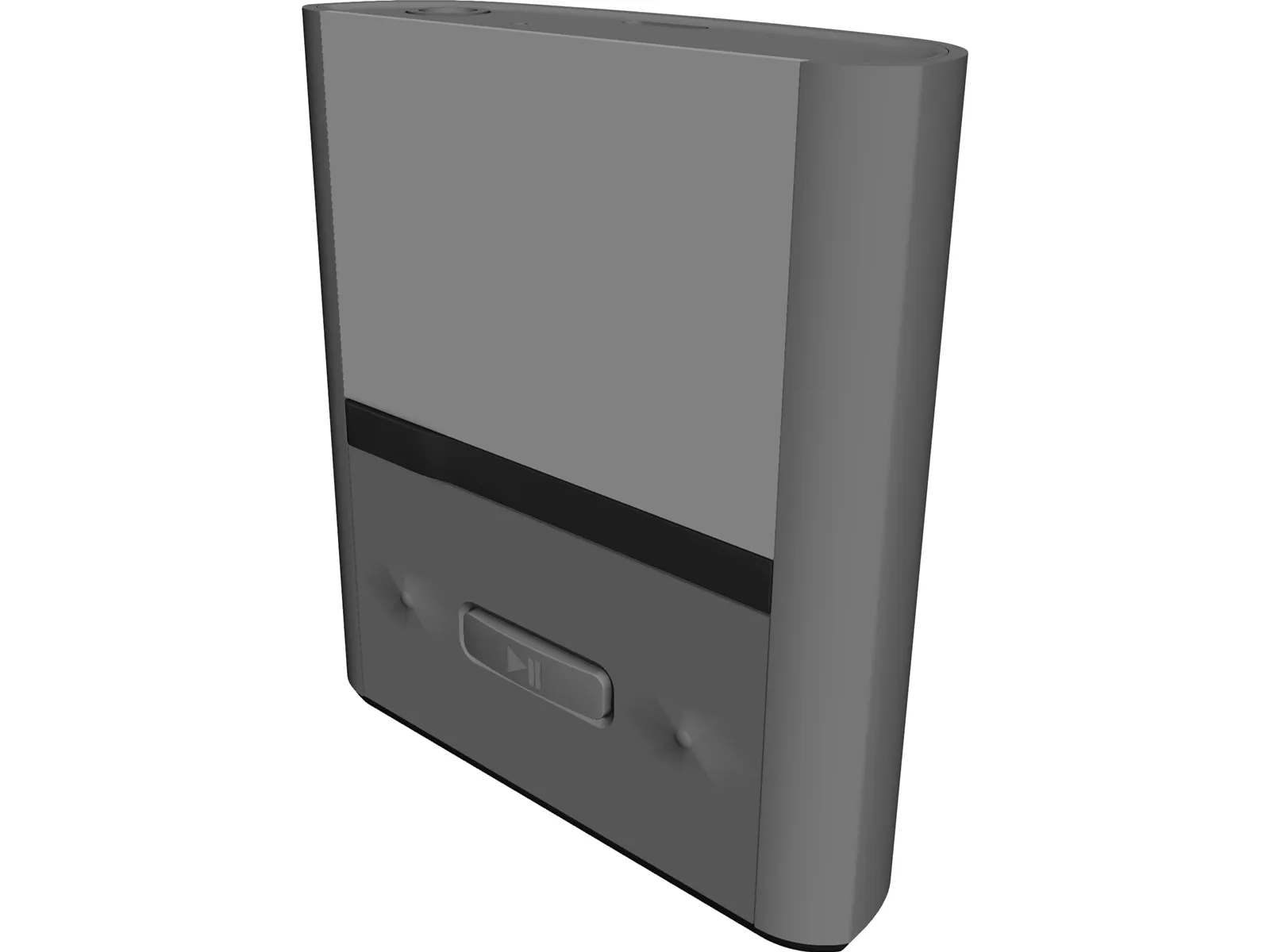 Philips MP3 Player 3D Model main preview