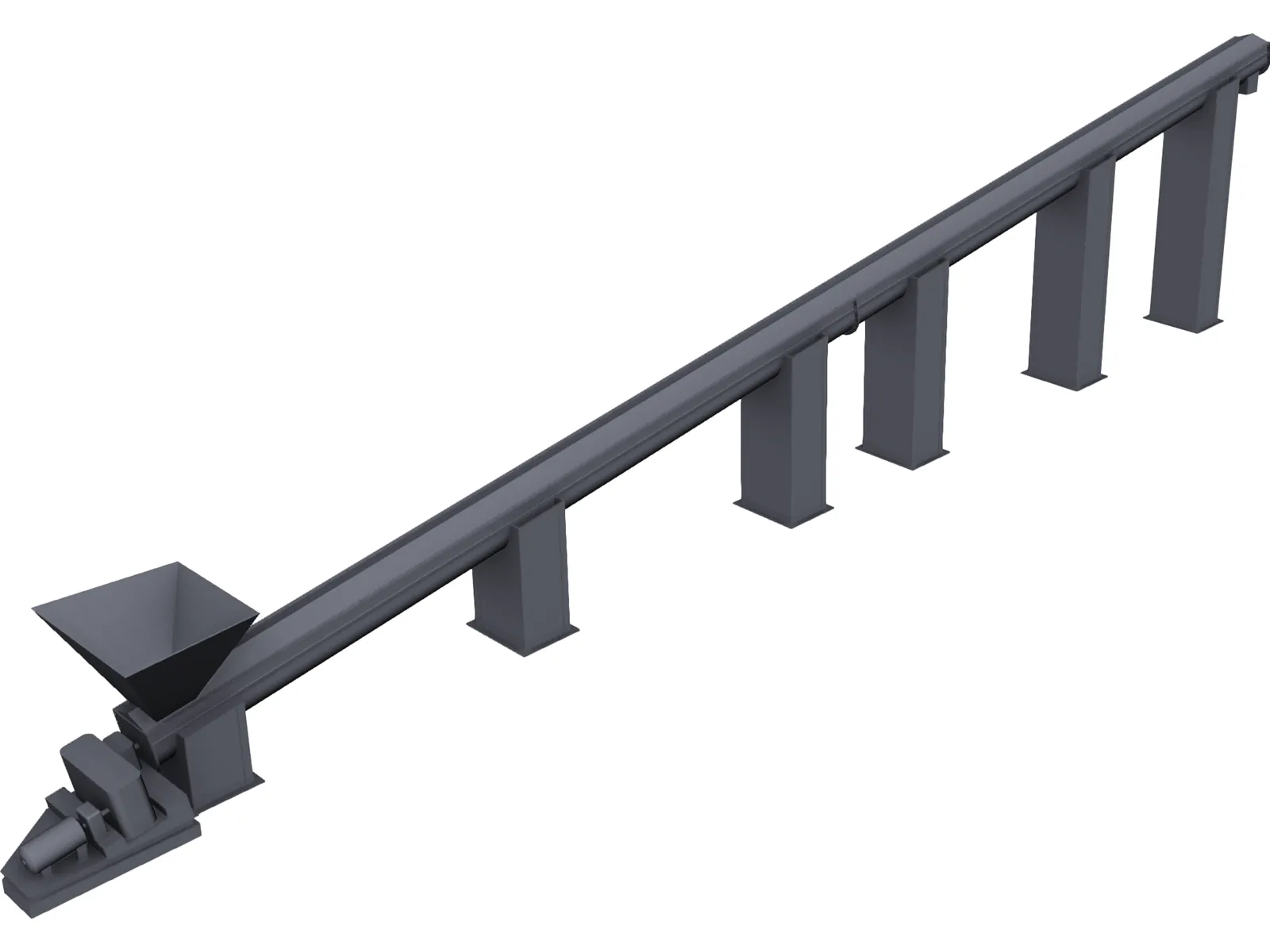 Helix Conveyor 3D Model main preview