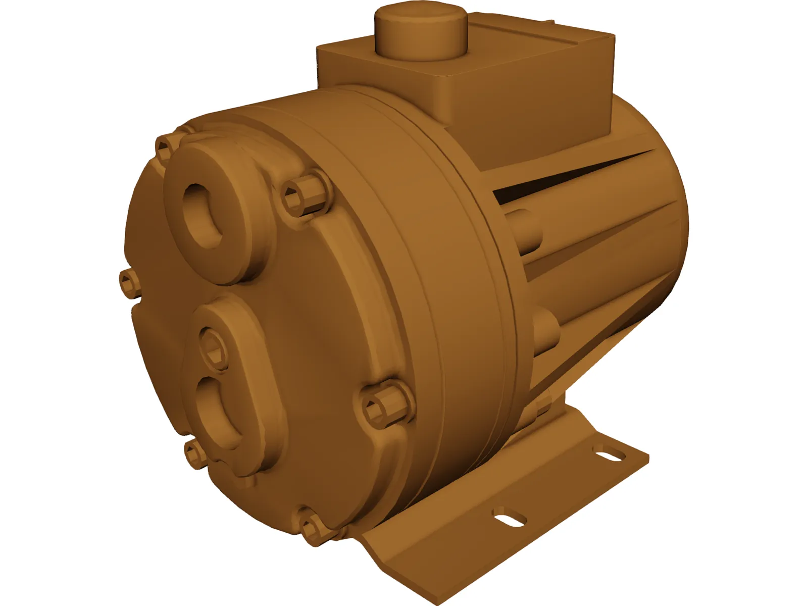 Hydracell D10 Pump 3D Model main preview