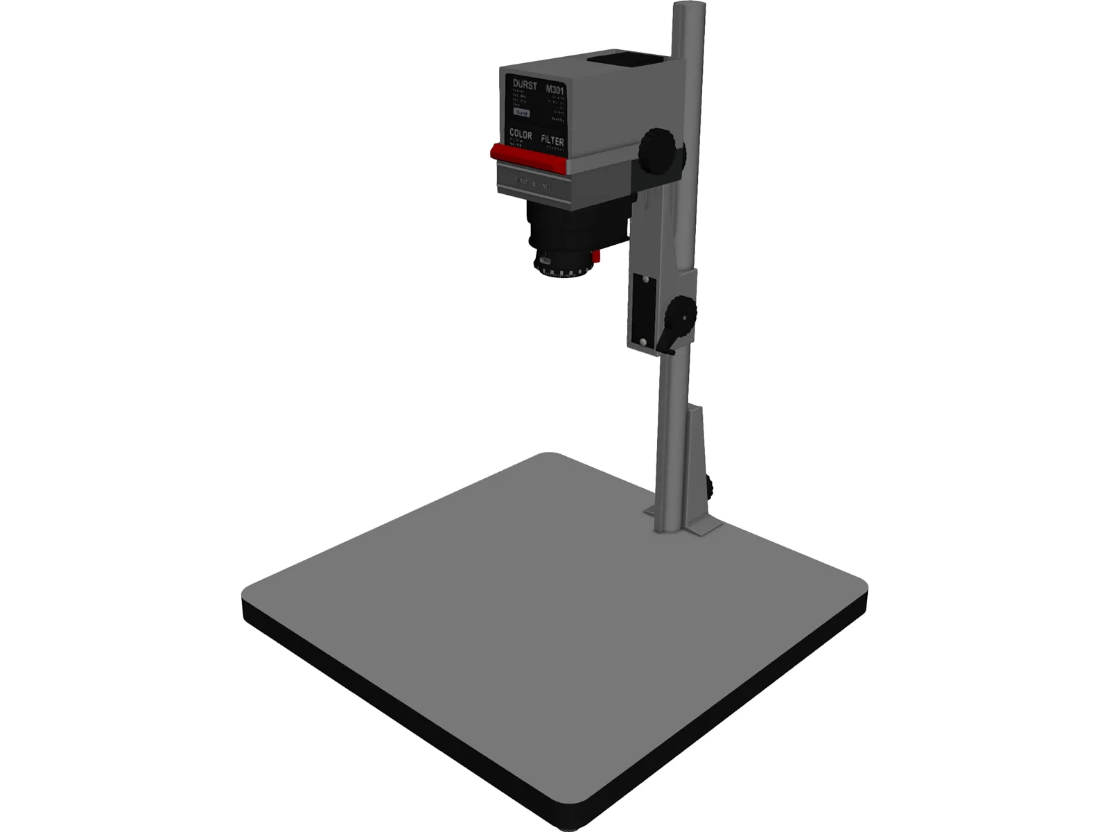Durst M301 Enlarger 3D Model main preview