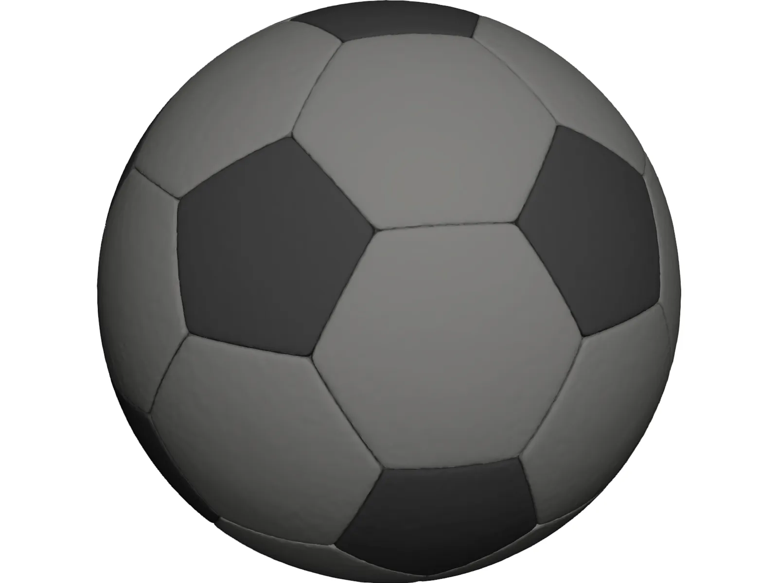 Soccer Ball 3D Model main preview