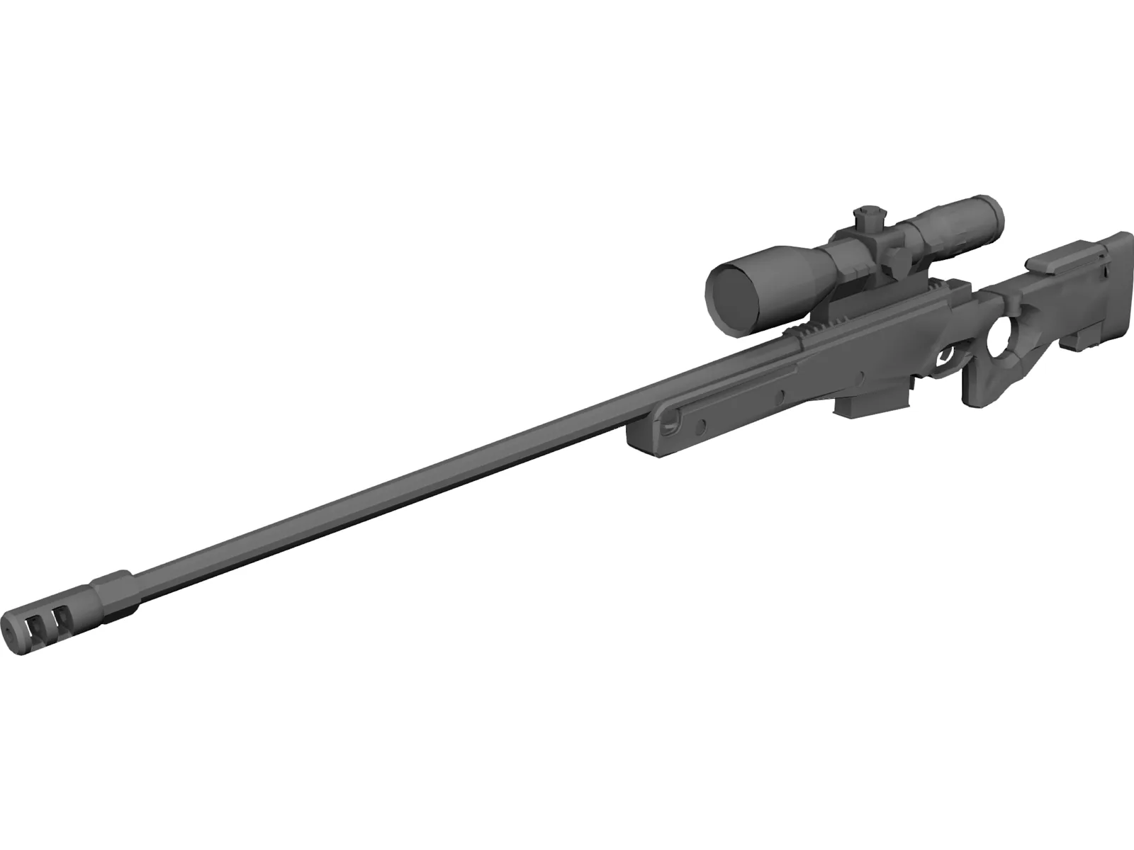 L115A3 LRR 3D Model main preview