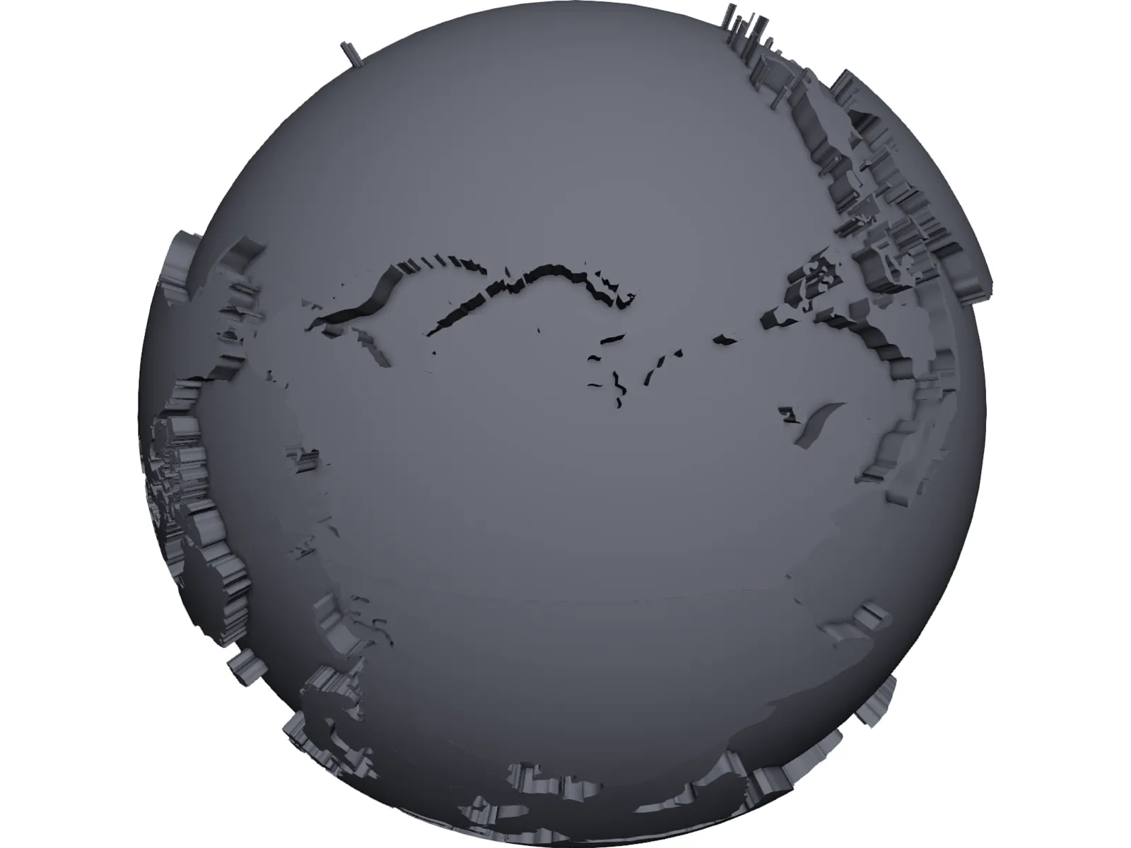 Earth 3D Model main preview