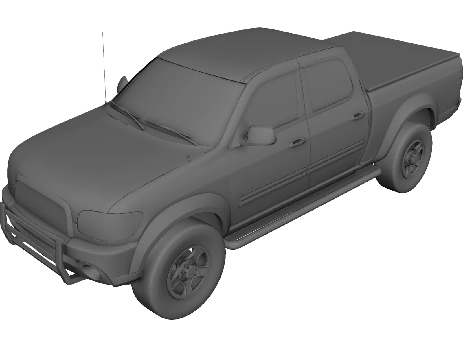 Toyota Tundra Pickup (1999) 3D Model main preview