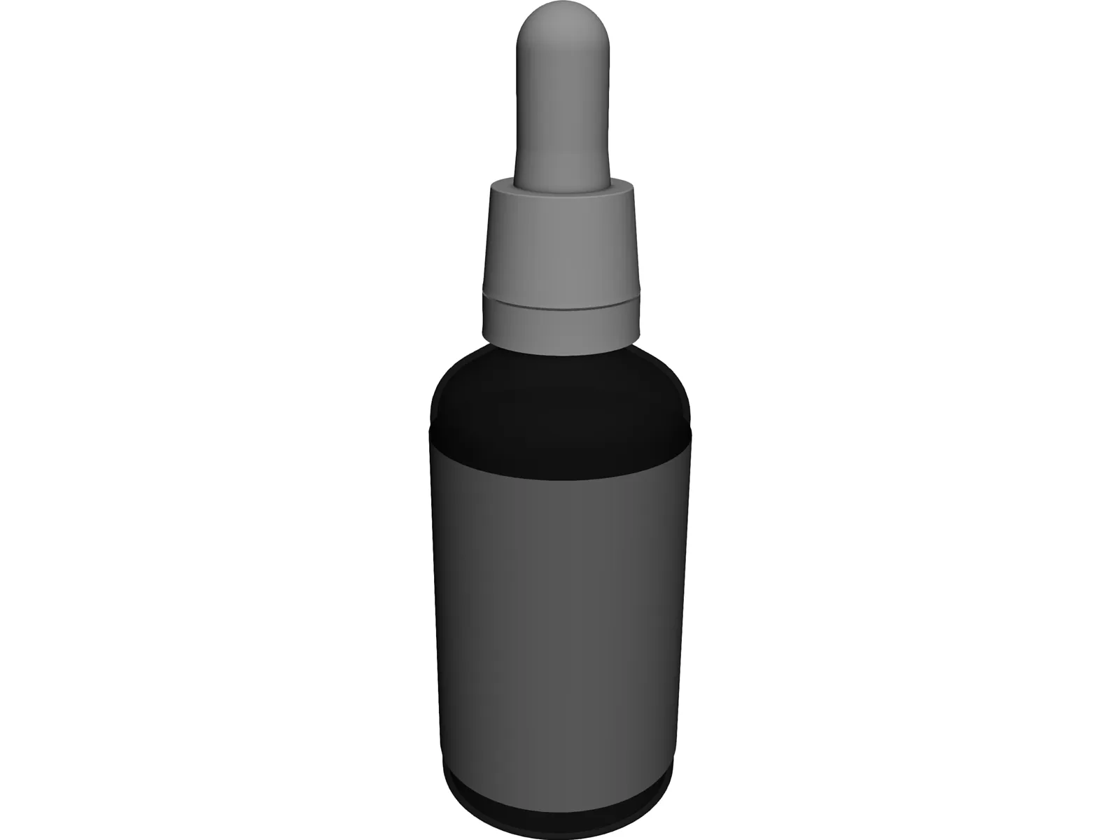 Medicine Bottle 3D Model main preview