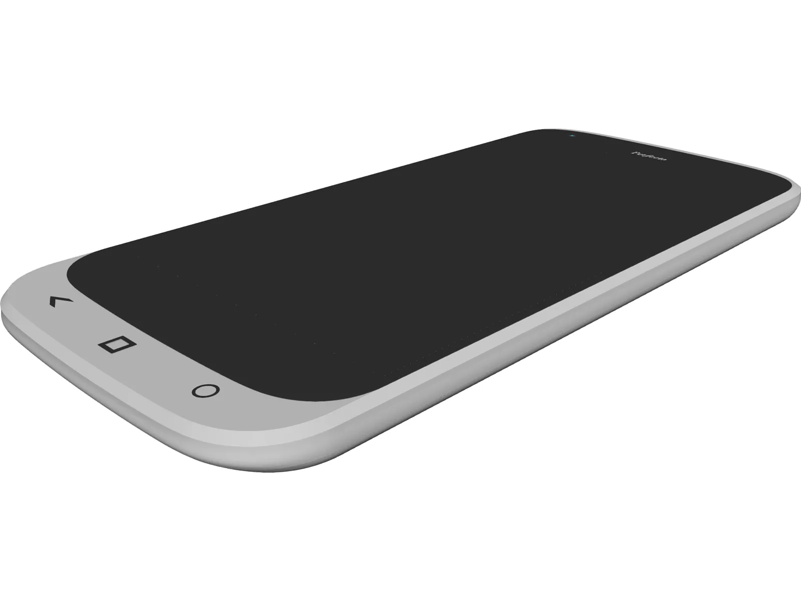 Smartphone Concept 3D Model main preview