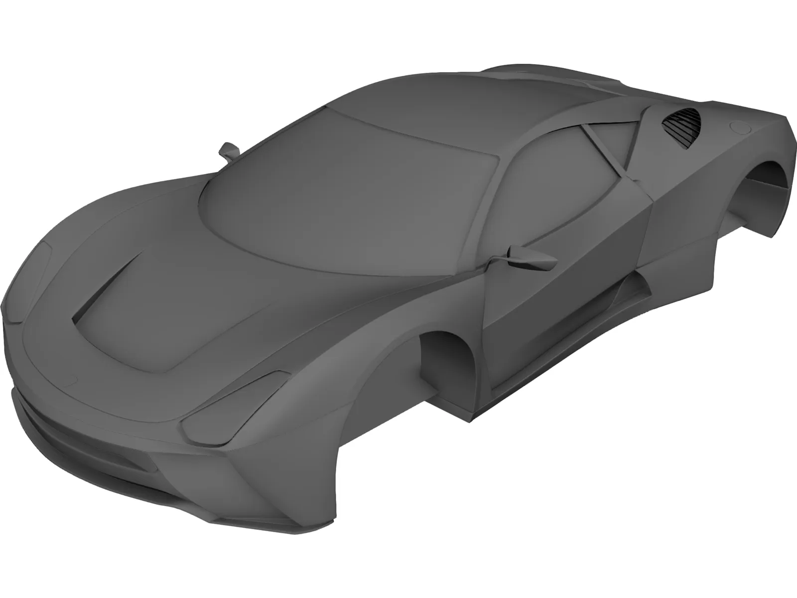 P1 Concept 3D Model main preview