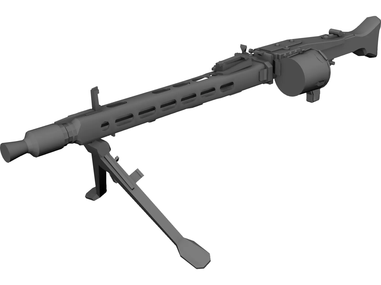 MG42 3D Model main preview