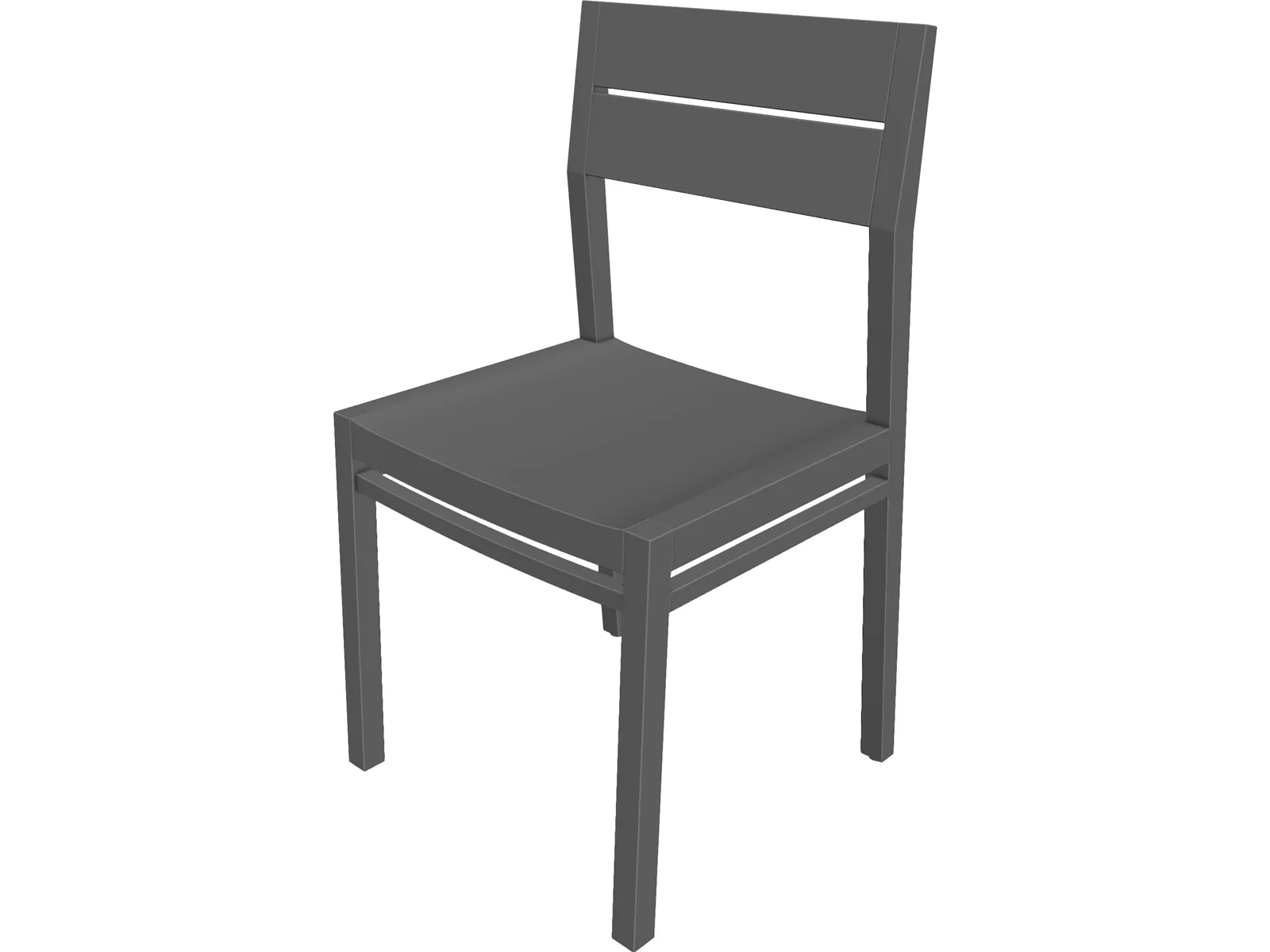 Ethnicraft EX1 Chair 3D Model main preview