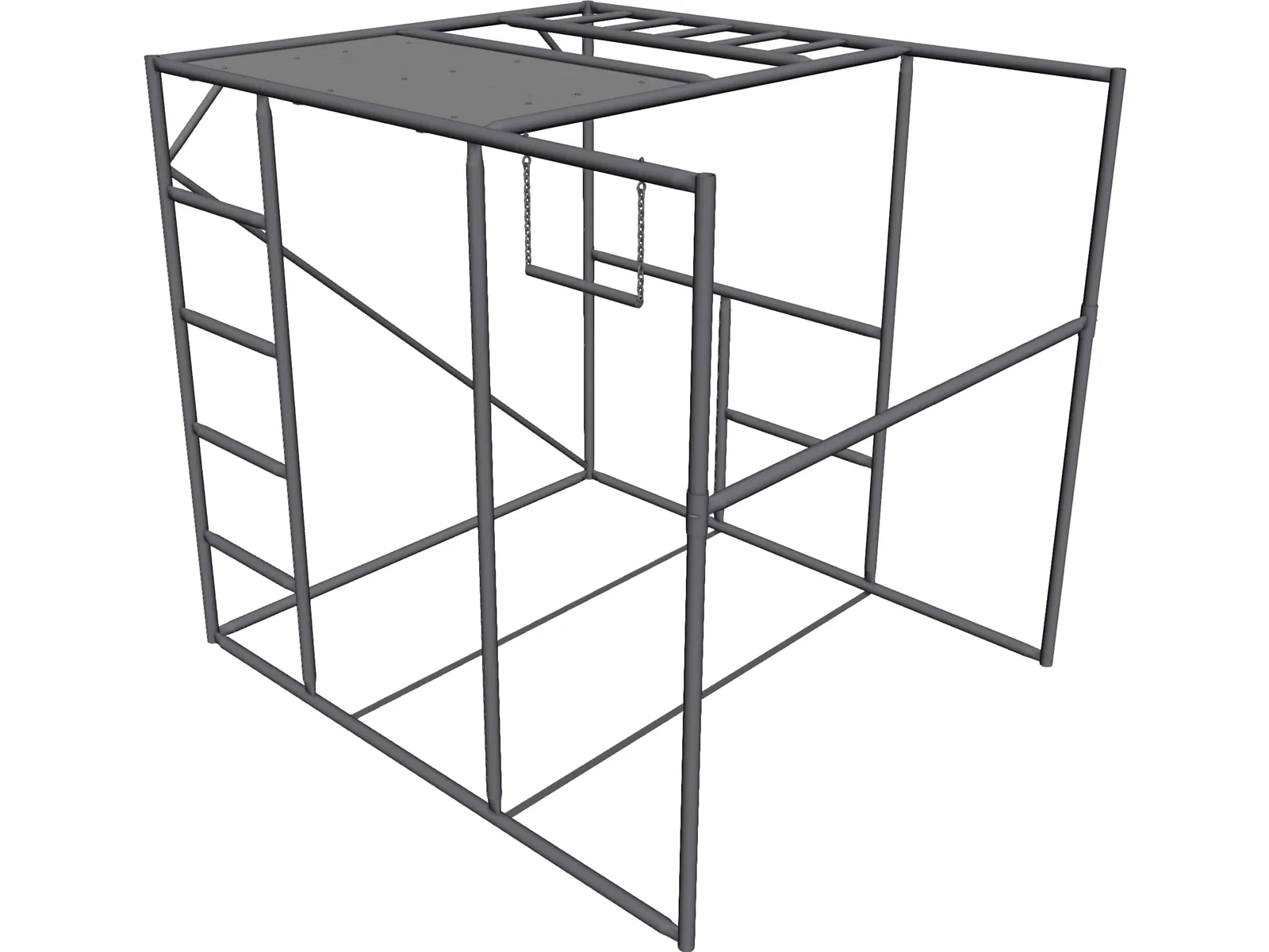 Jungle Gym 3D Model main preview