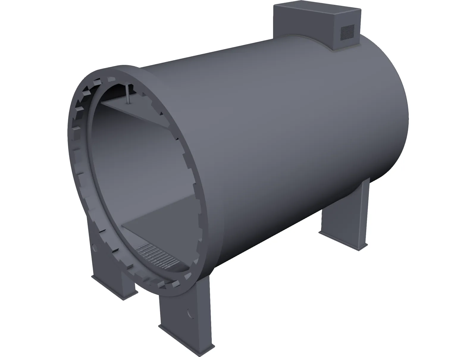 Autoclave 3D Model main preview