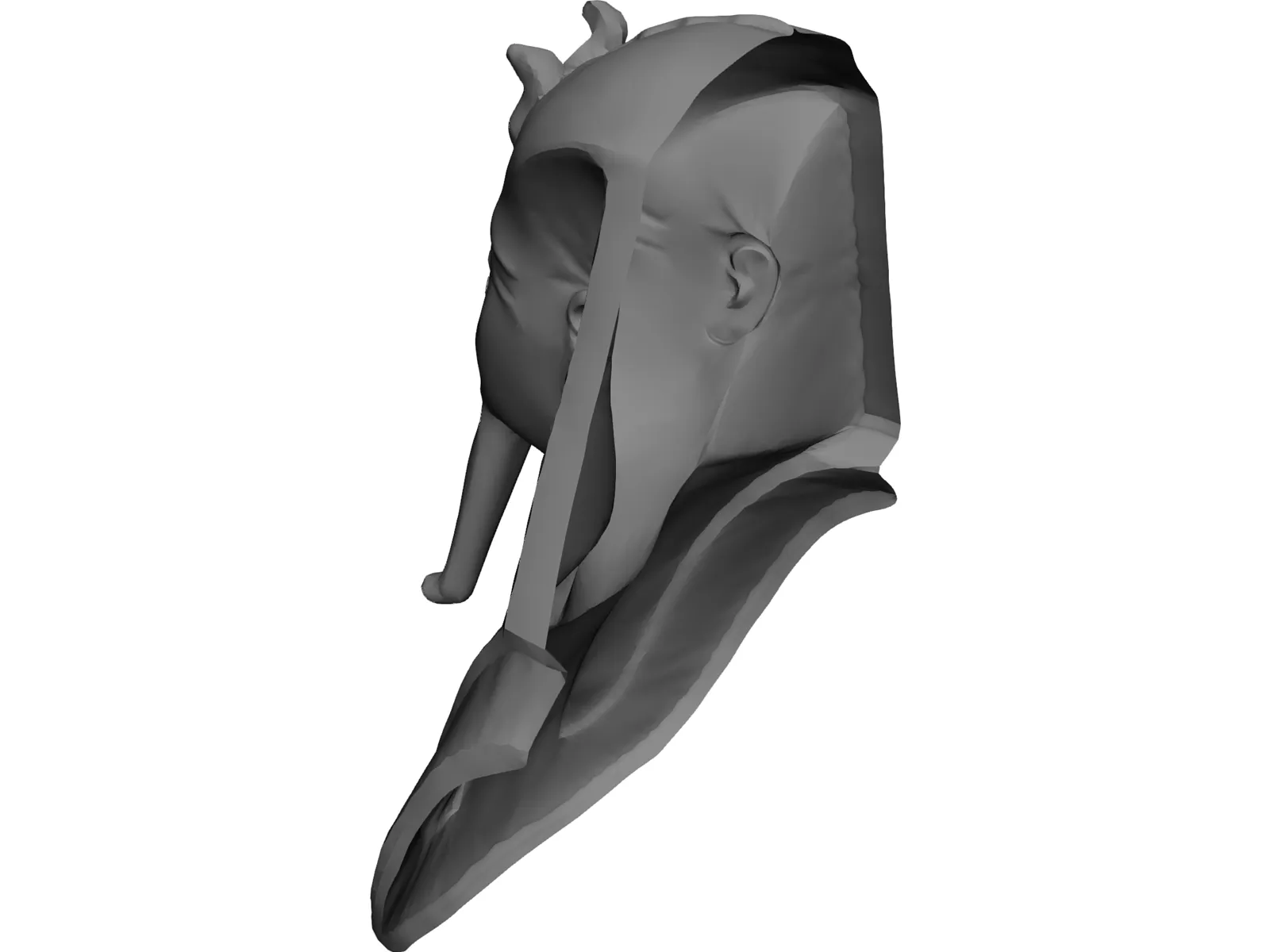 Tutankhamun 3D Model main preview