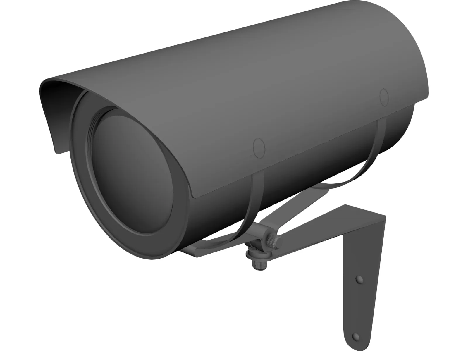 Security Camera 3D Model main preview