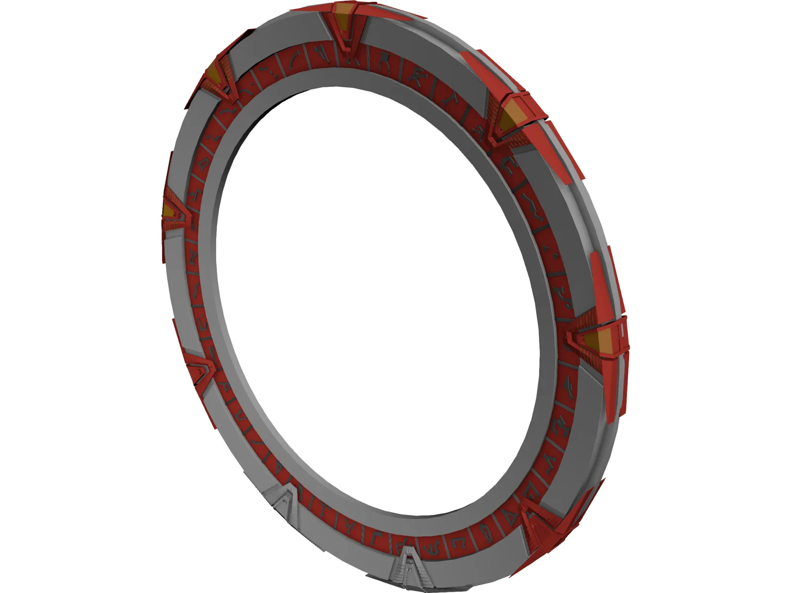 Stargate 3D Model main preview
