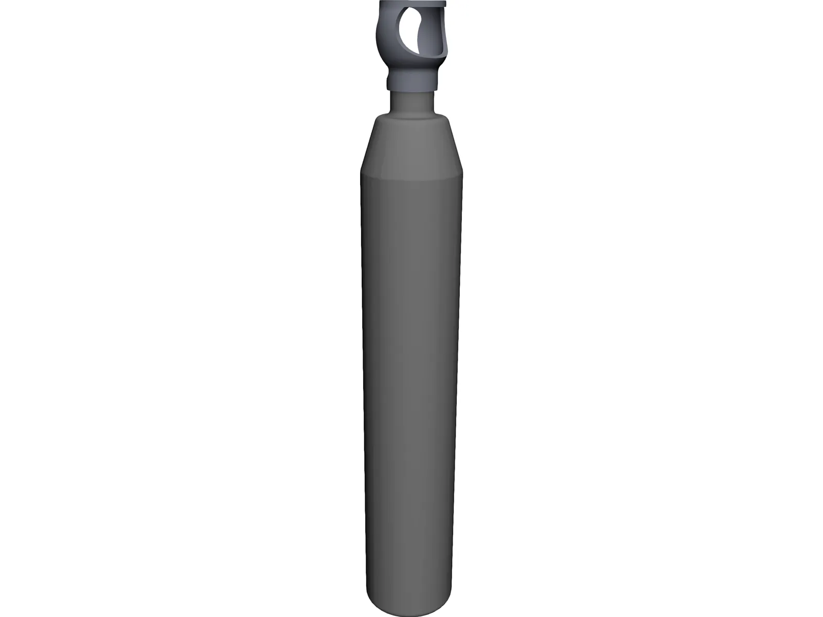 Argon Tank 3D Model main preview