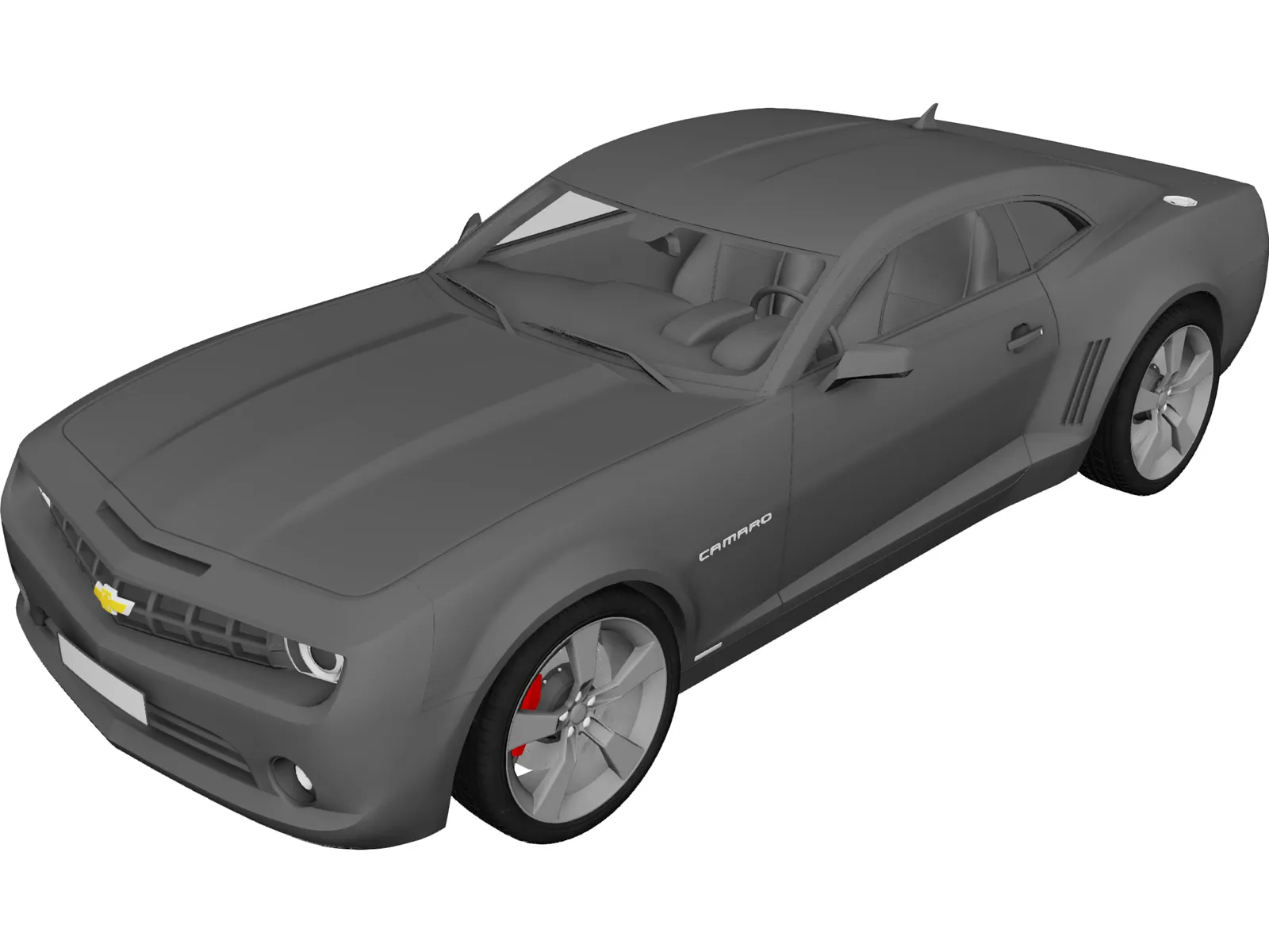 Chevrolet Camaro 3D Model main preview