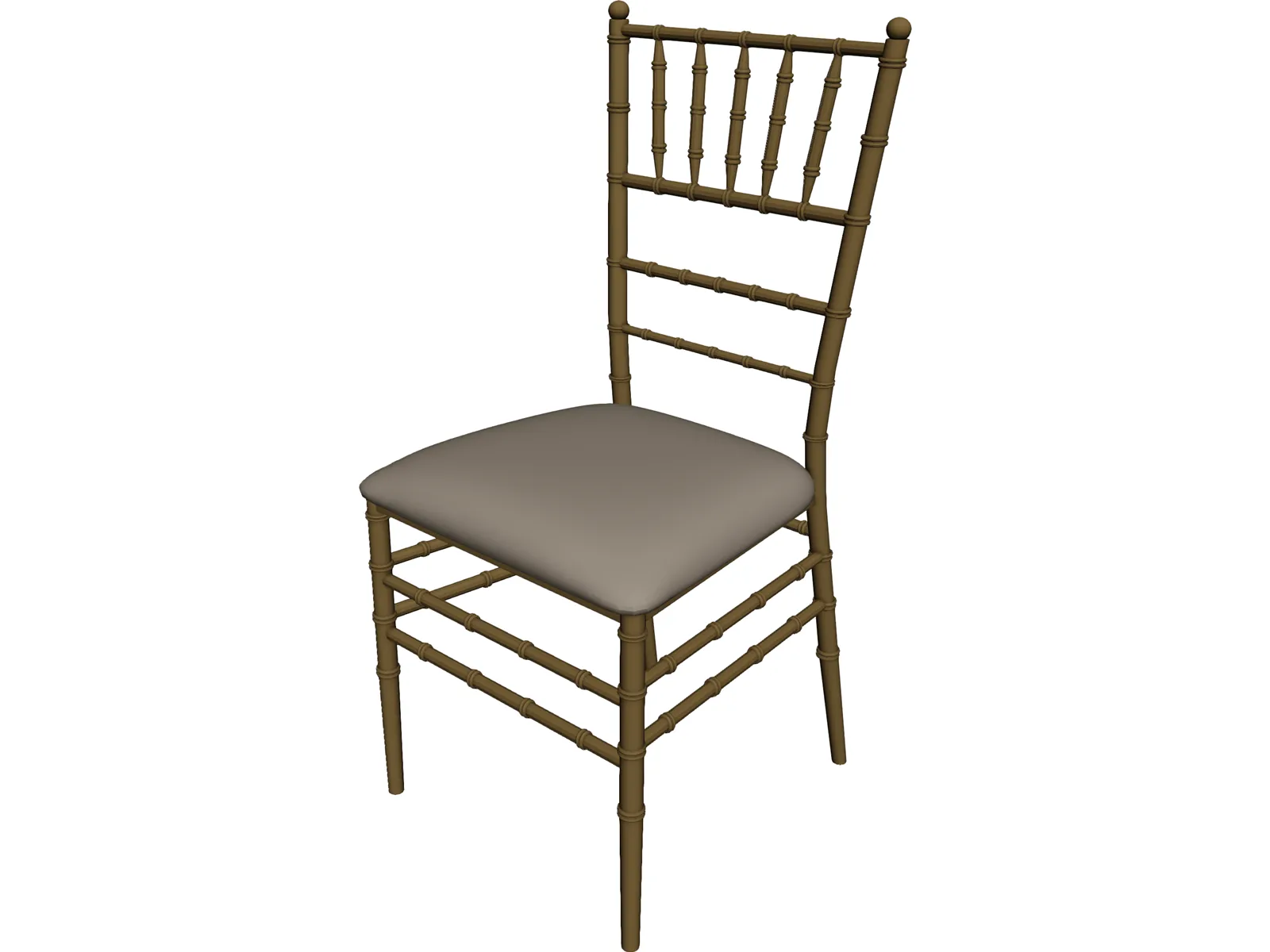 Chiavari Tiffany Chair 3D Model main preview