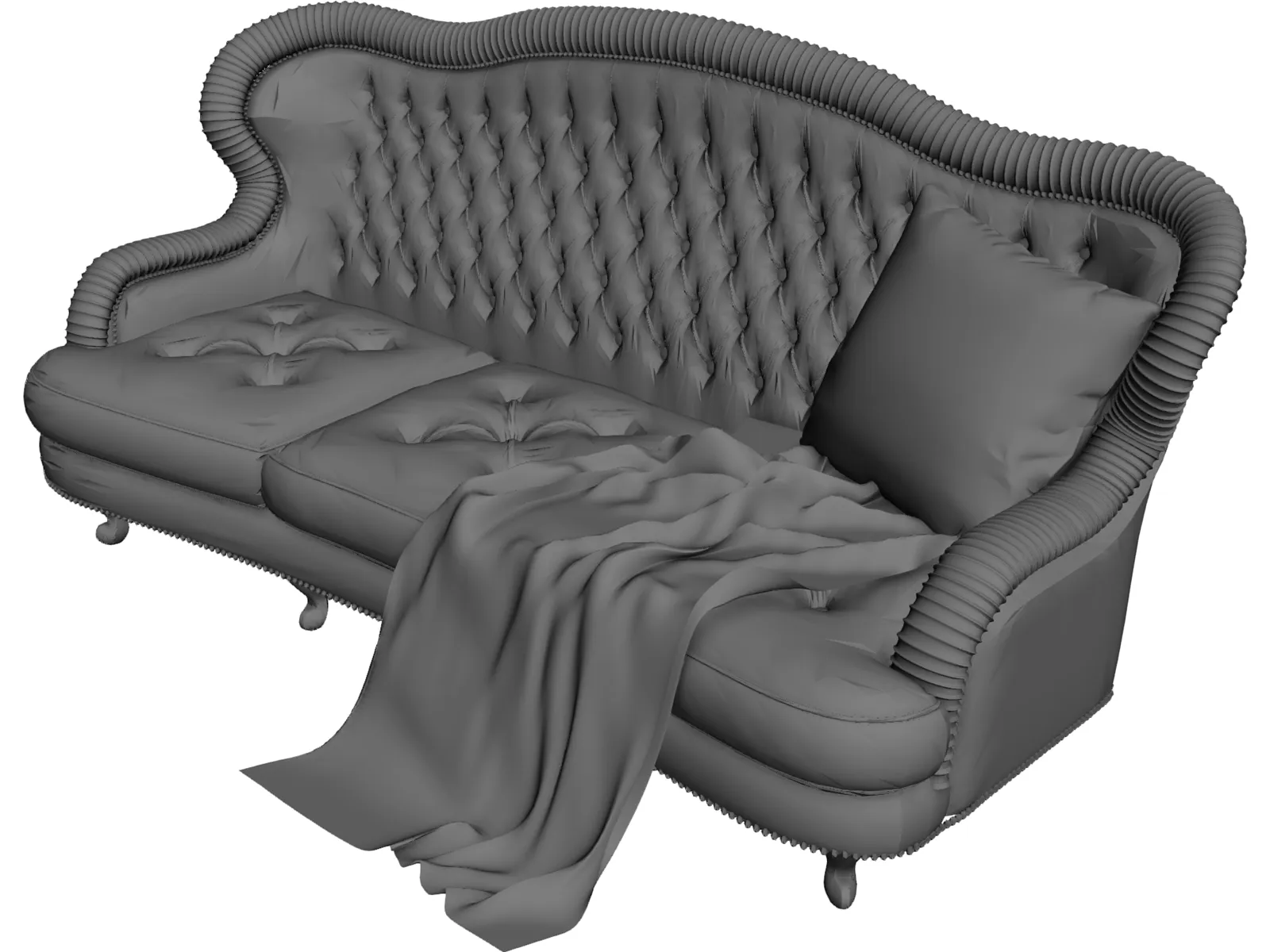 Sofa 3D Model main preview
