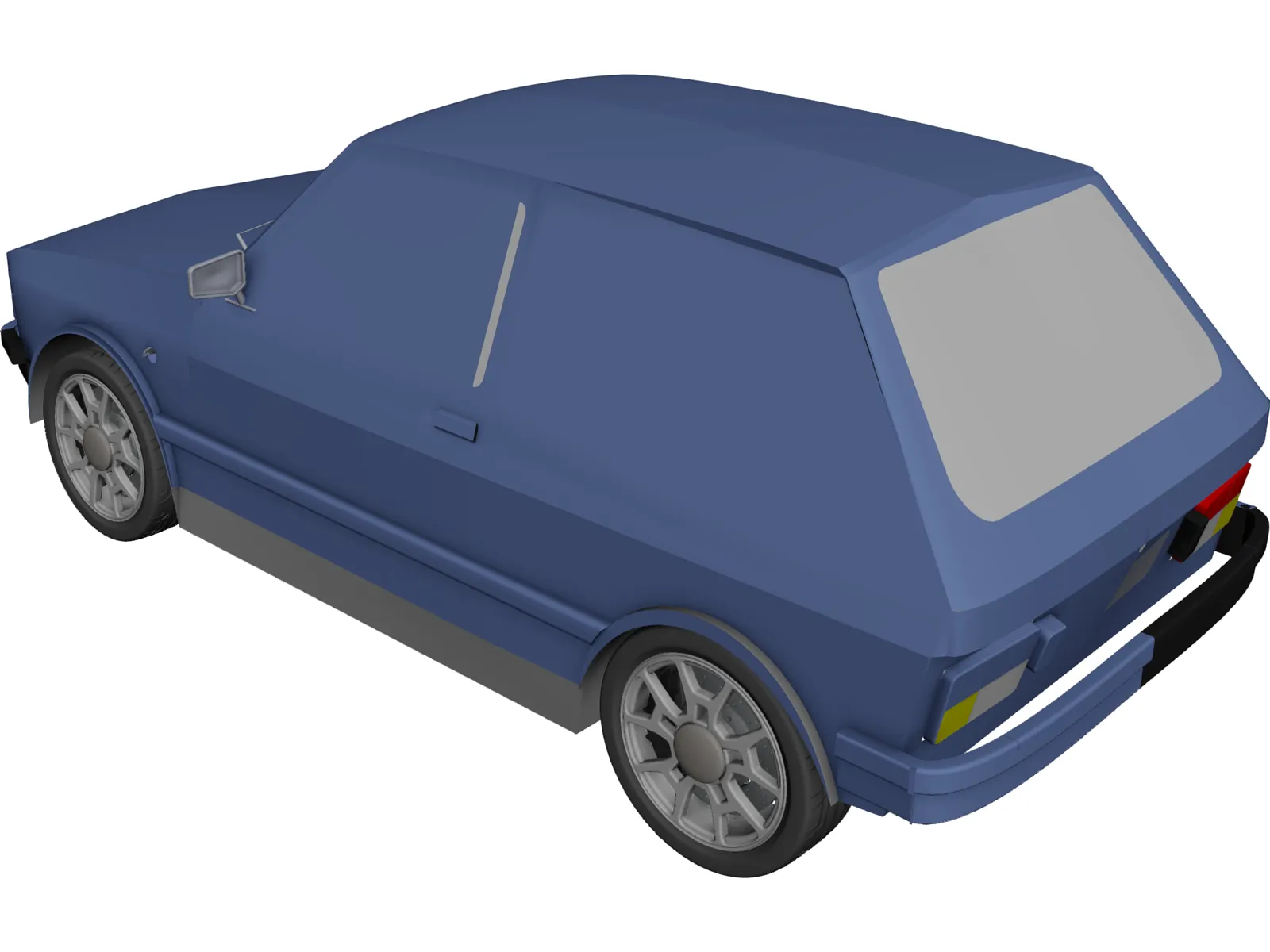 Yugo 1.4 3D Model main preview