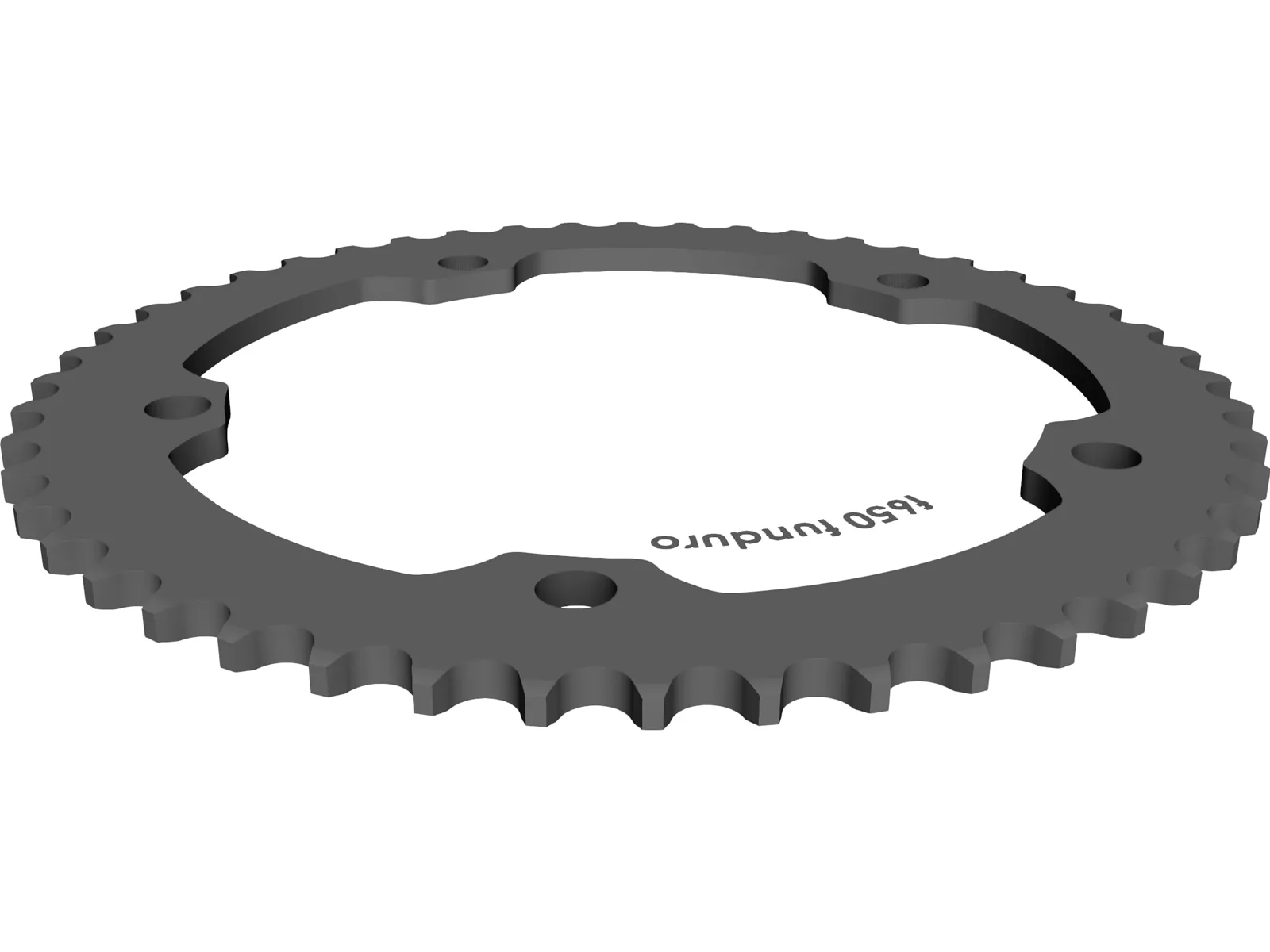Bike Sprocket 48T 3D Model main preview