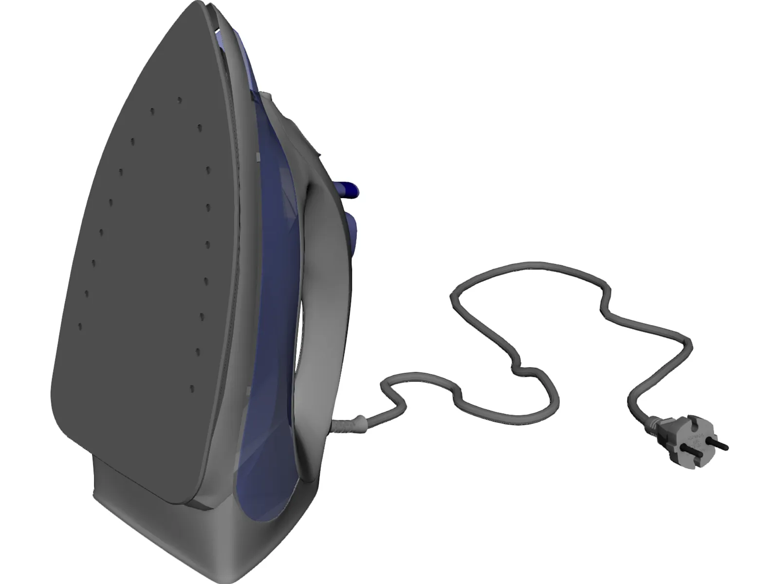 Iron 3D Model main preview