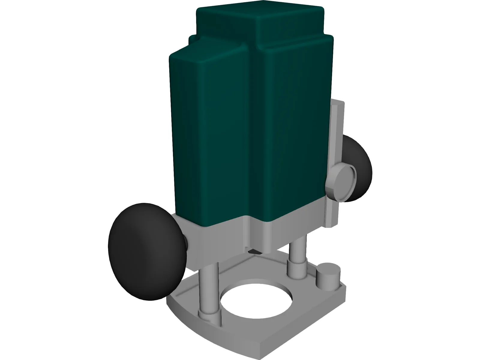 Router 3D Model main preview