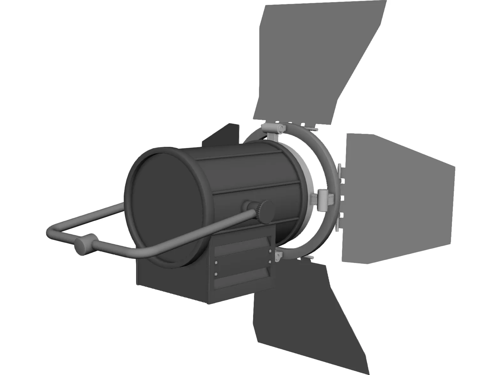 Stage Studio Light 3D Model main preview