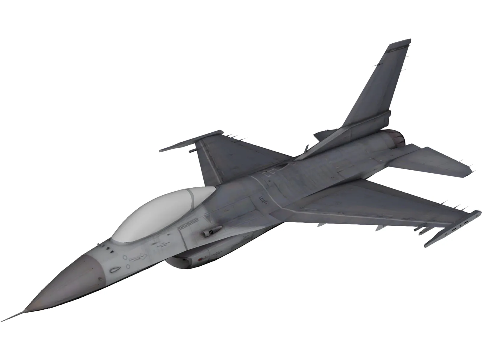 F-16C Fighting Falcon 3D Model main preview