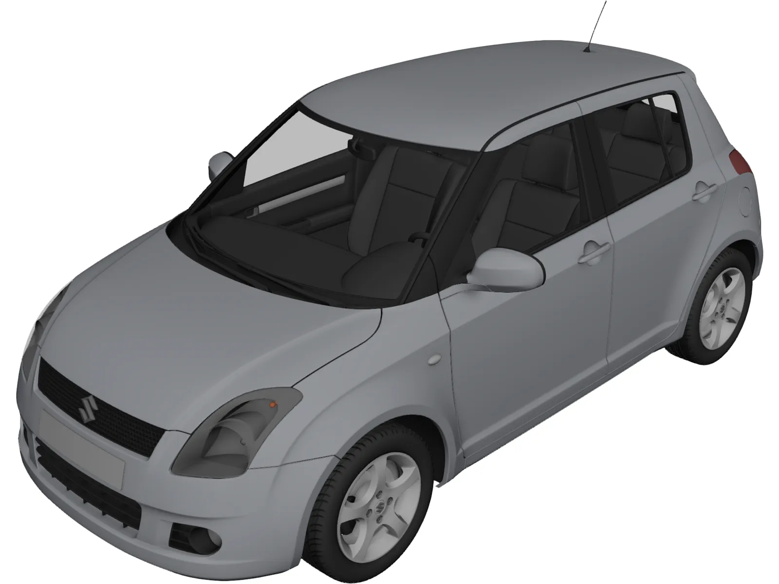 Suzuki Swift 3D Model main preview