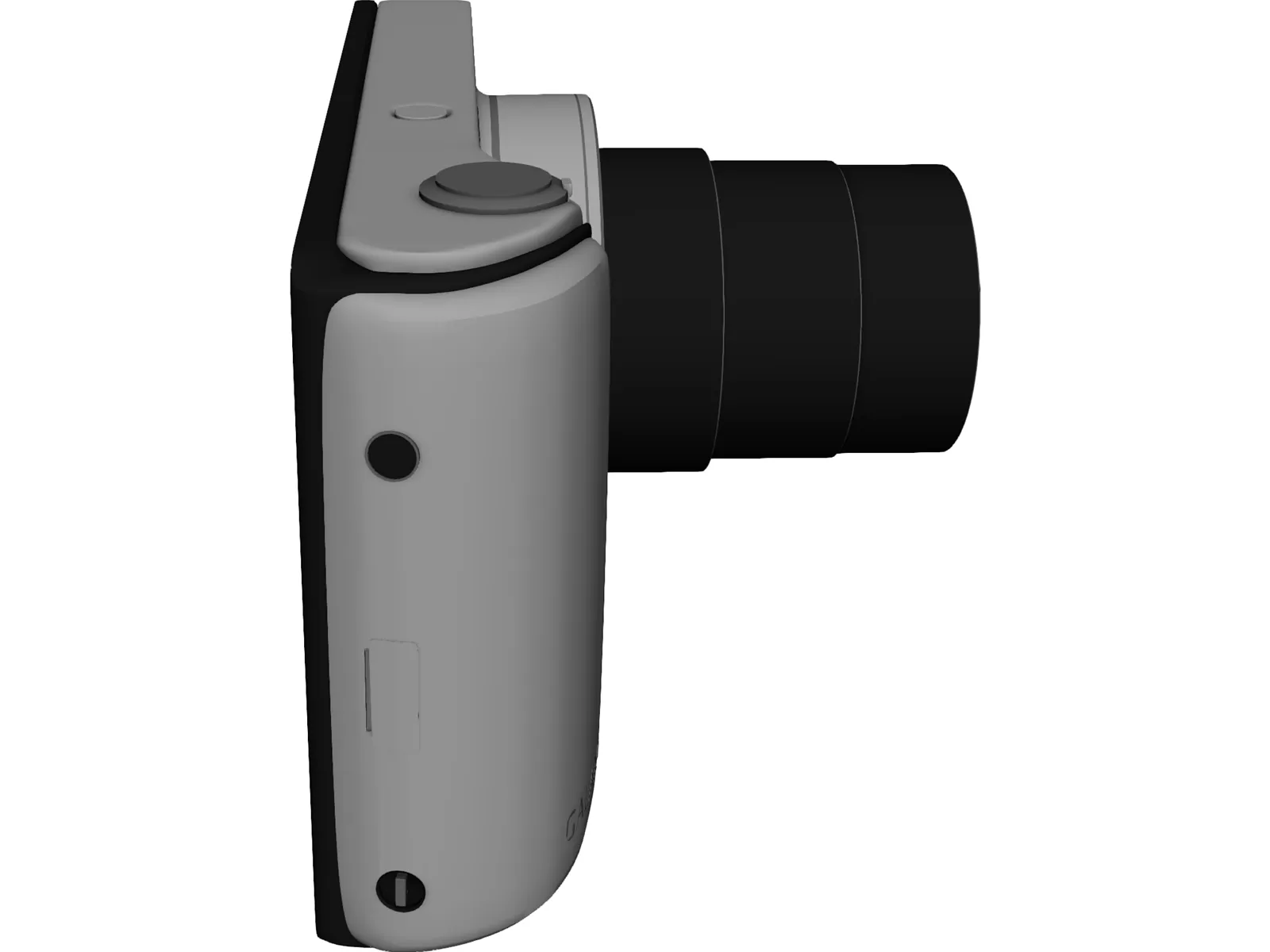 Samaung Galaxy Photo Camera 3D Model main preview
