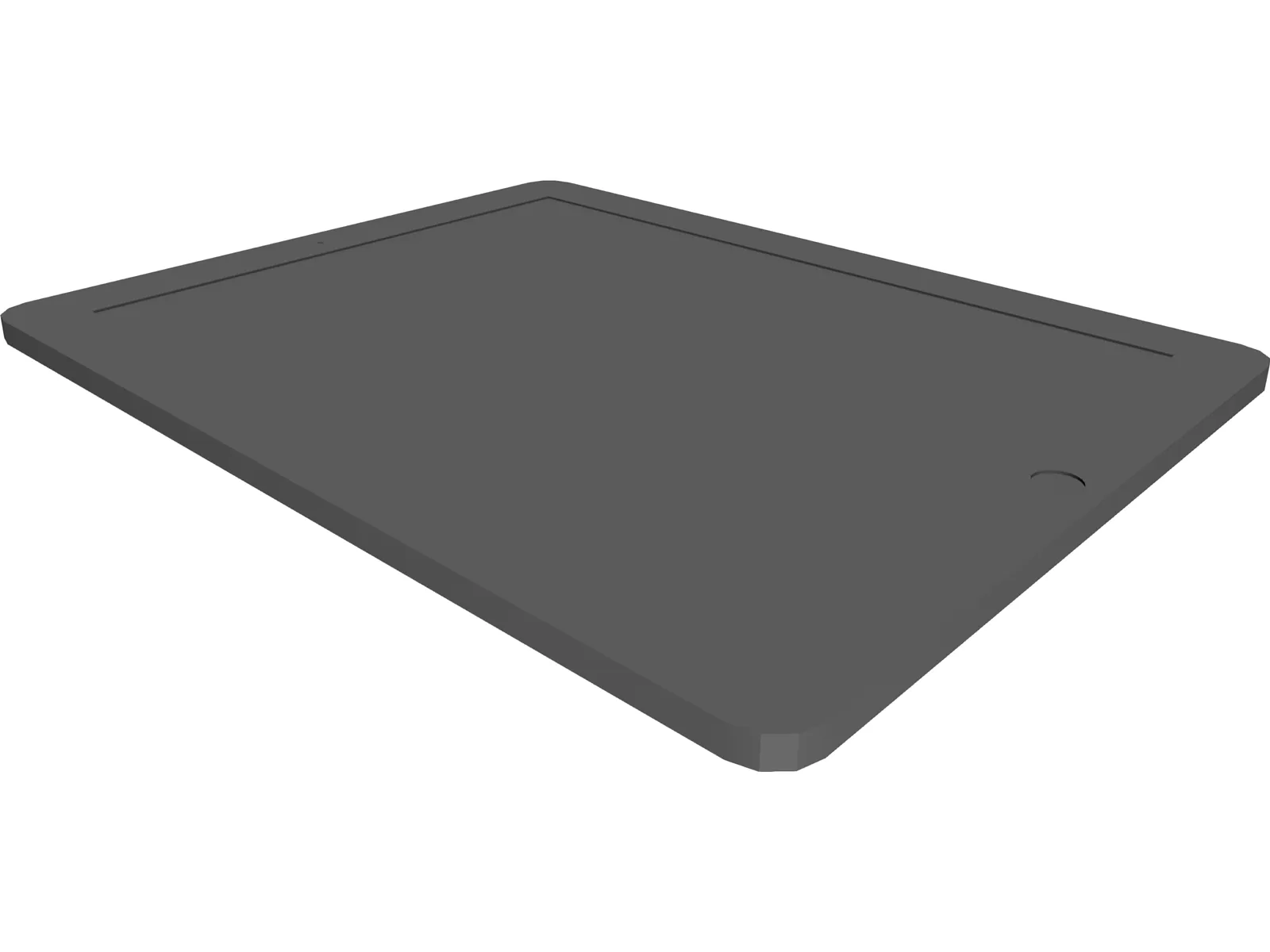 Apple iPad Tablet 3D Model main preview