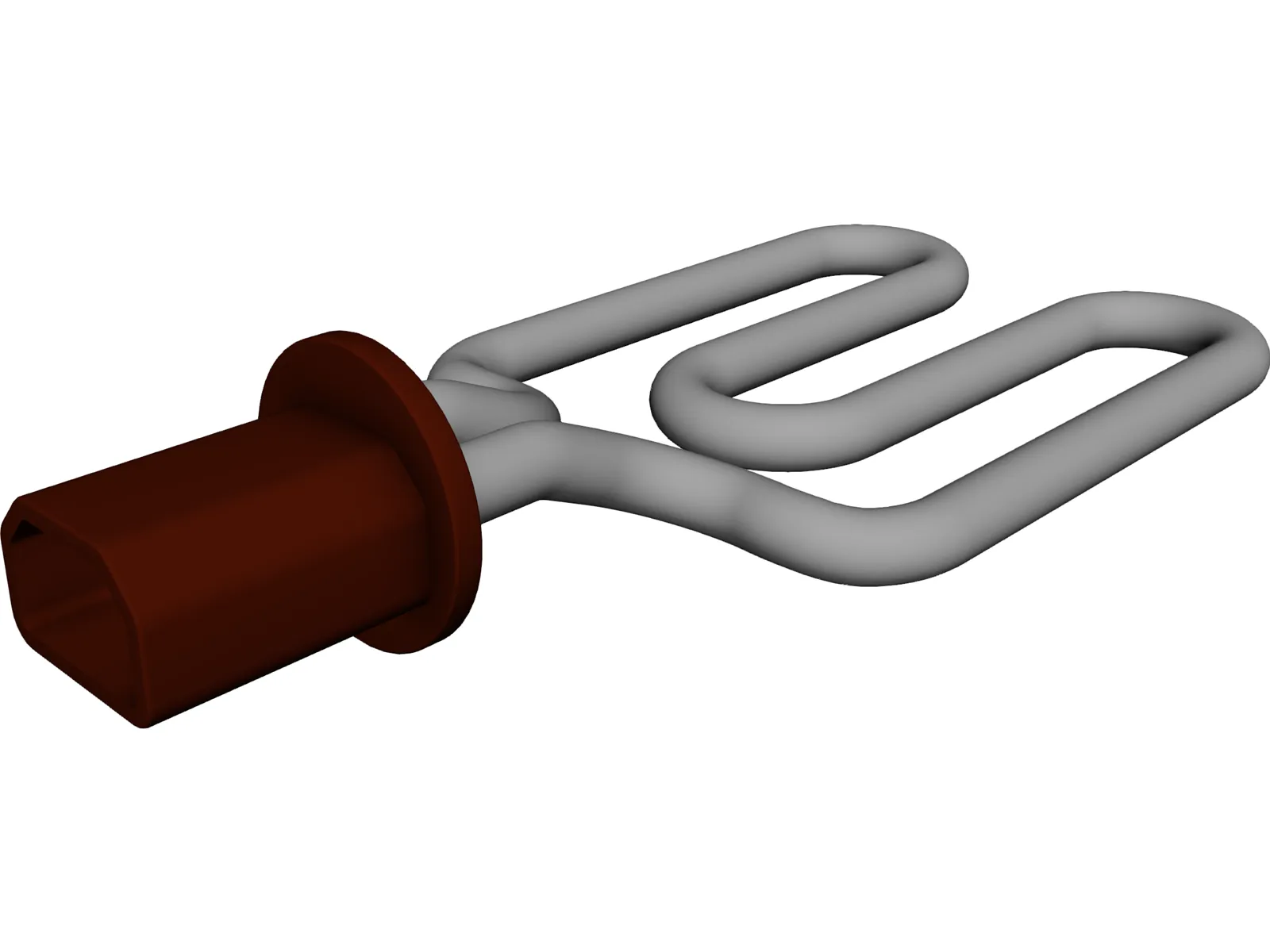 Heating Element 3D Model main preview